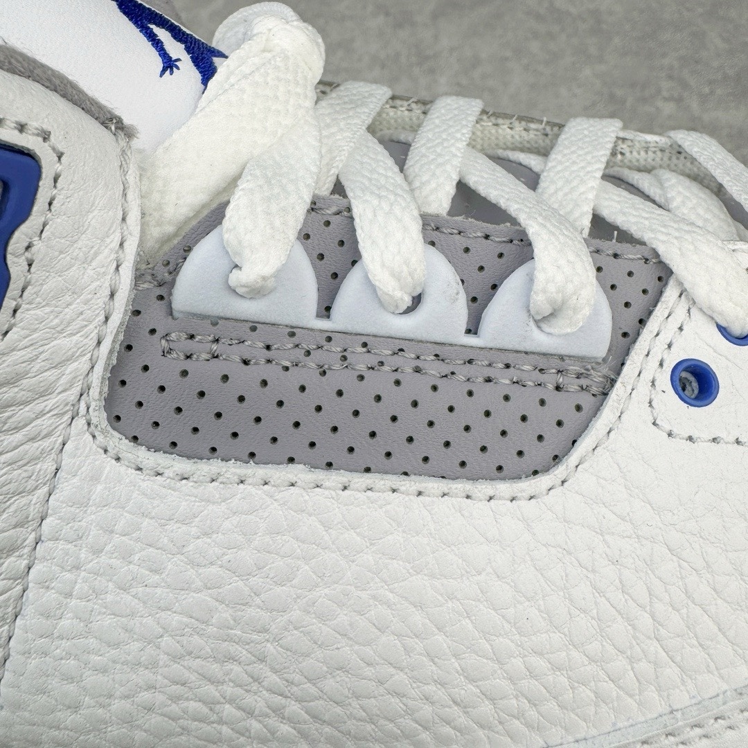 #渠道版 Air Jordan AJ3 Retro 小闪电白蓝 CT8532-145 目前市场最推荐的产