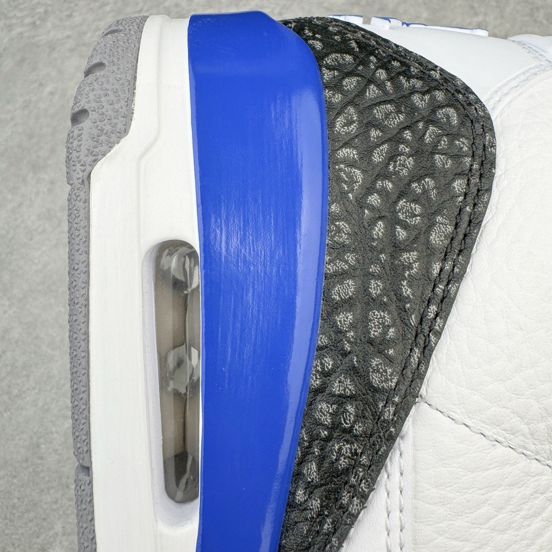 #渠道版 Air Jordan AJ3 Retro 小闪电白蓝 CT8532-145 目前市场最推荐的产