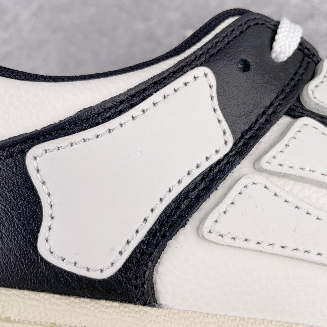 ＃渠道版 AMIRI Skel Top Low Sneakers 洛杉矶街头之王 高奢·埃米尔 骨骼低帮
