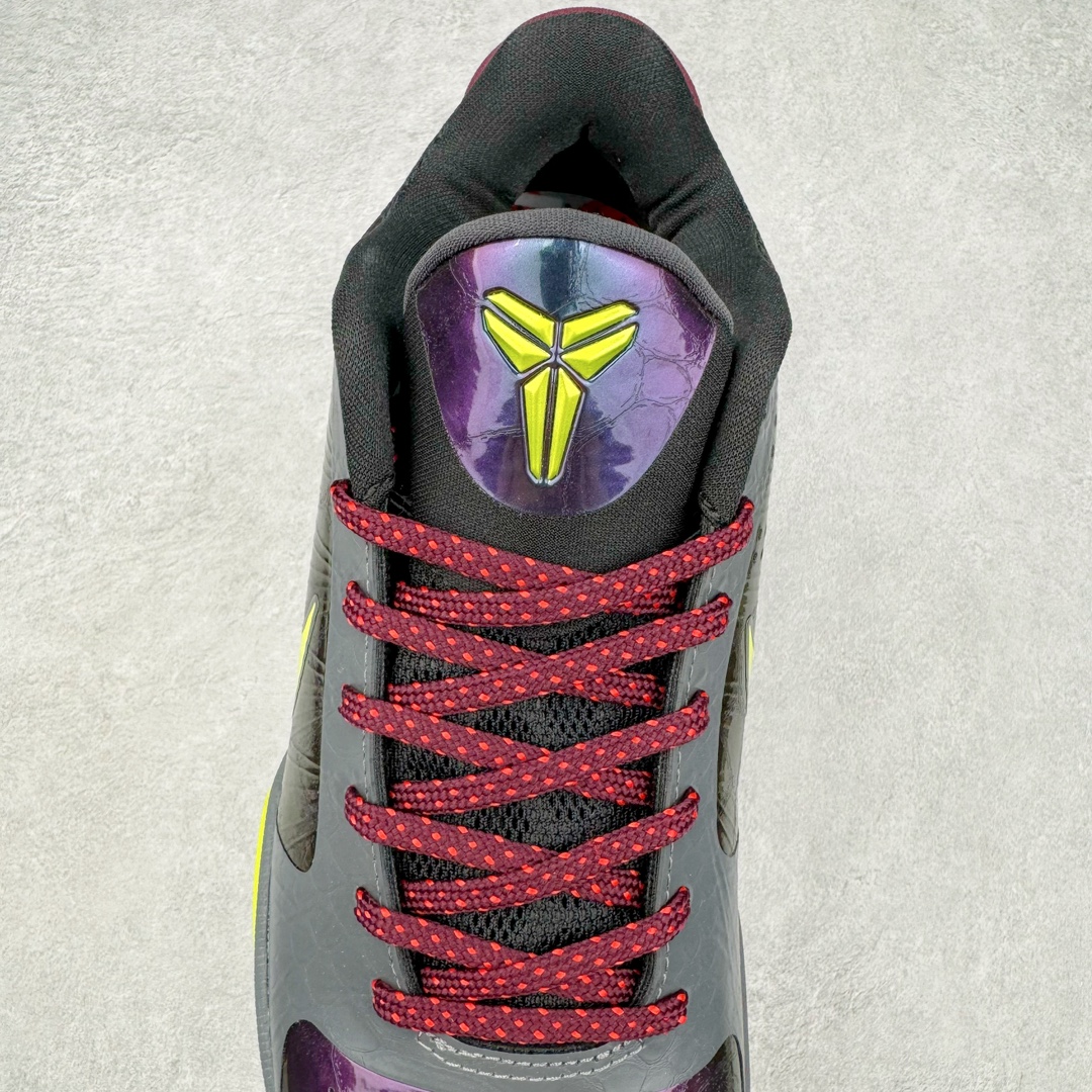 图片[5]-＃OG纯原 NK Zoom Kobe ZK5 科比5代 暗黑小丑 CD4991-001 Zoom Turbo气垫➕后掌EVA缓震 实战配置直接拉满 原楦纸板开发 鞋身流线型、后跟塑形 区分土肥圆 原档数据3D打印 鞋面细节匹配原版 全身鞋材卡料色独家定制 唯一正确喷漆SWOOSH NK专利Flyknit飞线科技，给予鞋身足够抗扭矩力 真实底模最大47.5 实战利器 专供海外市场 尺码：40 40.5 41 42 42.5 43 44 44.5 45 46 47.5 （脚宽、脚胖 建议买大半码）-选品中心