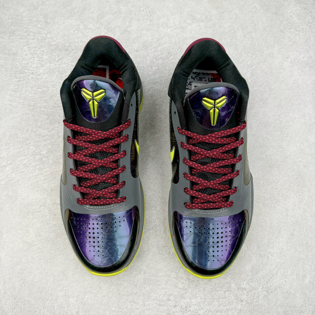 图片[2]-＃OG纯原 NK Zoom Kobe ZK5 科比5代 暗黑小丑 CD4991-001 Zoom Turbo气垫➕后掌EVA缓震 实战配置直接拉满 原楦纸板开发 鞋身流线型、后跟塑形 区分土肥圆 原档数据3D打印 鞋面细节匹配原版 全身鞋材卡料色独家定制 唯一正确喷漆SWOOSH NK专利Flyknit飞线科技，给予鞋身足够抗扭矩力 真实底模最大47.5 实战利器 专供海外市场 尺码：40 40.5 41 42 42.5 43 44 44.5 45 46 47.5 （脚宽、脚胖 建议买大半码）-选品中心
