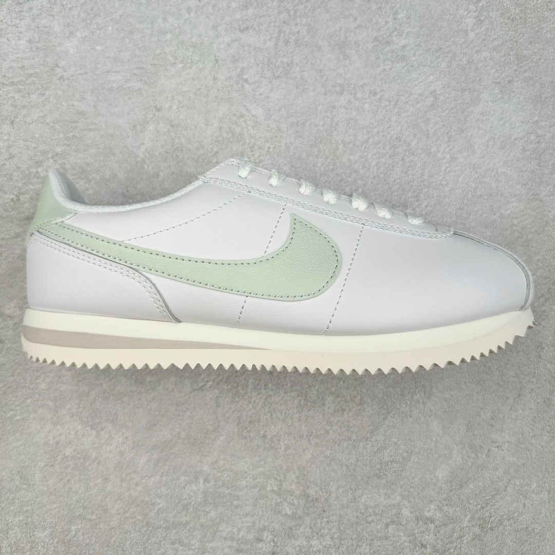 ＃JC纯原 NK Classic Cortez Leather 阿甘复古初代皮革慢跑鞋 DN1791-106 实体平台指令订单 全套原纸板楦头开发 原厂数据大底磨具 一比一鞋头弧度高度鞋身弧度 细节品控鞋型随意对比 正确烫金高频细节 公司级标准检验QC 区分市面一切版本 完美复刻阿甘复古鞋型 尺码：35.5 36 36.5 37.5 38 38.5 39 40 40.5 41 42 42.5 43 44 45-选品中心