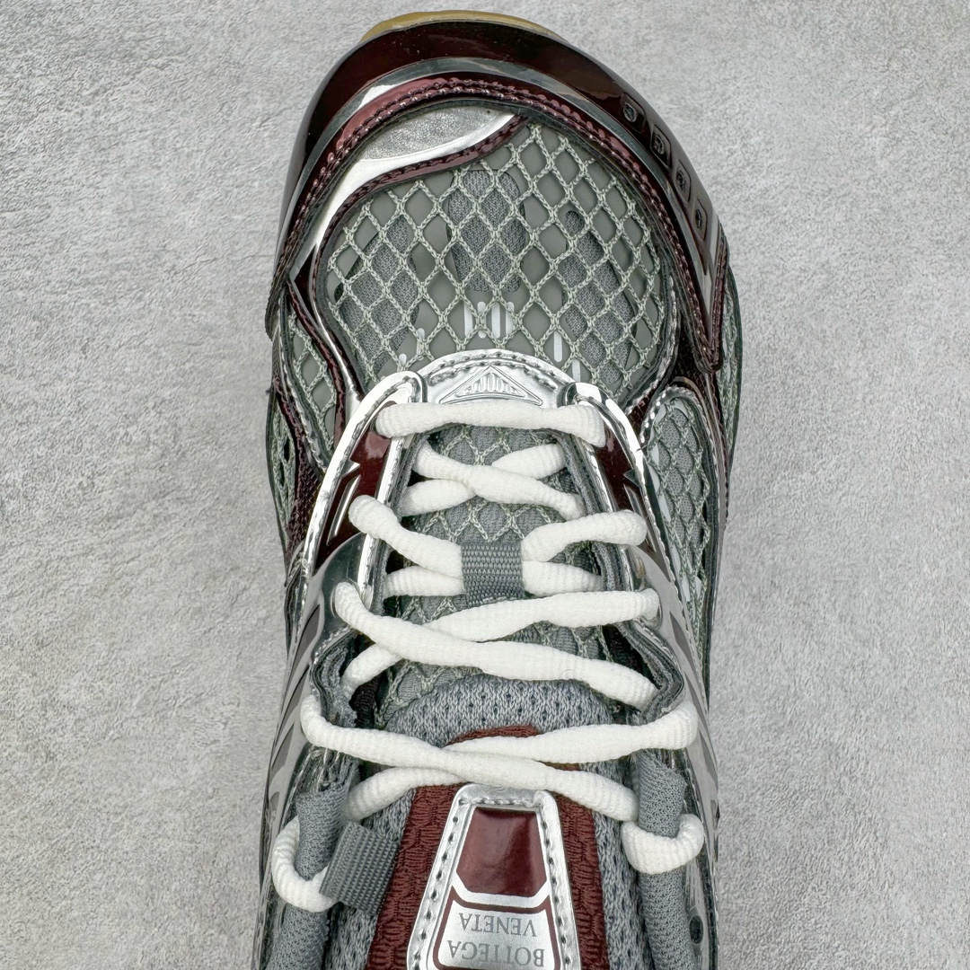 图片[4]-＃GD广顶 BOTTEGA VENETA Orbit Runner BV葆蝶家时尚休闲王一博同款老爹鞋运动鞋 原版开发 一比一打造 相似度百分之99以上 市场一梯队级别品质 区别市场任何标文顶级品质版本 采用轻质科技网布面料 搭配几何图案设计橡胶外底 王炸系列 高版本 认准套包工艺 实际增高很多哦 还是一样显腿细非常nice 耐玩耐造 对标对版 套包鞋工艺 认准高版本 大底选用拼色TPU大底 配置原版包装 尺码：35 36 37 38 39 40 41 42 43 44 45-选品中心