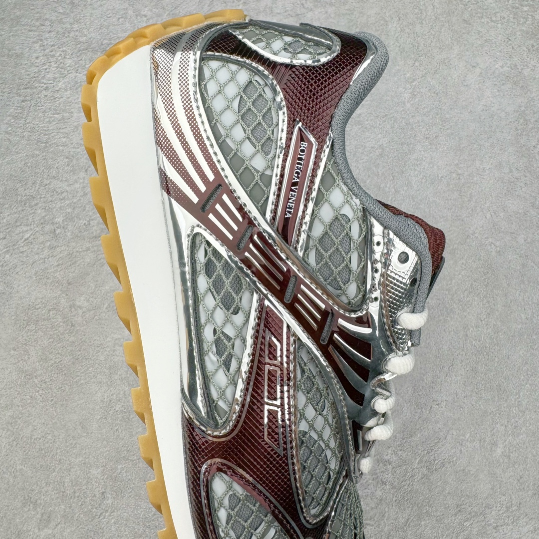 图片[6]-＃GD广顶 BOTTEGA VENETA Orbit Runner BV葆蝶家时尚休闲王一博同款老爹鞋运动鞋 原版开发 一比一打造 相似度百分之99以上 市场一梯队级别品质 区别市场任何标文顶级品质版本 采用轻质科技网布面料 搭配几何图案设计橡胶外底 王炸系列 高版本 认准套包工艺 实际增高很多哦 还是一样显腿细非常nice 耐玩耐造 对标对版 套包鞋工艺 认准高版本 大底选用拼色TPU大底 配置原版包装 尺码：35 36 37 38 39 40 41 42 43 44 45-选品中心