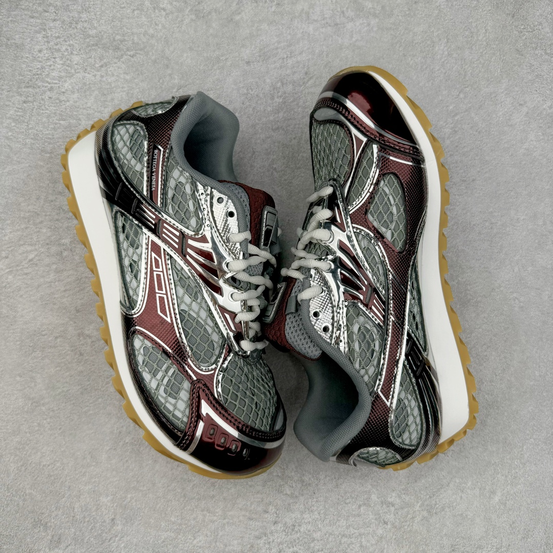 图片[3]-＃GD广顶 BOTTEGA VENETA Orbit Runner BV葆蝶家时尚休闲王一博同款老爹鞋运动鞋 原版开发 一比一打造 相似度百分之99以上 市场一梯队级别品质 区别市场任何标文顶级品质版本 采用轻质科技网布面料 搭配几何图案设计橡胶外底 王炸系列 高版本 认准套包工艺 实际增高很多哦 还是一样显腿细非常nice 耐玩耐造 对标对版 套包鞋工艺 认准高版本 大底选用拼色TPU大底 配置原版包装 尺码：35 36 37 38 39 40 41 42 43 44 45-选品中心