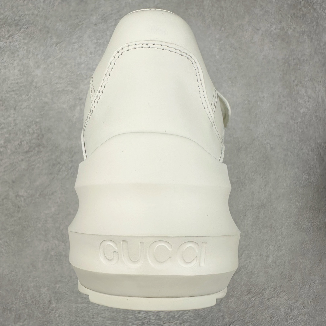图片[8]-GUCCI古驰 Wave 牛皮革圆头魔术贴低帮生活休闲鞋女款 白色 尺码：35/40-选品中心
