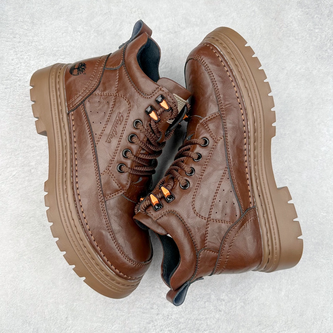 图片[3]-Timberland添柏岚/天伯伦户外中帮休闲马丁靴2024秋冬 系列广东大厂品质 原盒原包装 面料采用意大利🇮🇹顶级细纹牛皮搭配防臭防腐真皮乳胶鞋垫 给您完美的穿着体验 质量考究耐穿型男必备 专治不帅 高品质脚感一流 尺码：39 40 41 42 43 44（皮鞋码）-选品中心