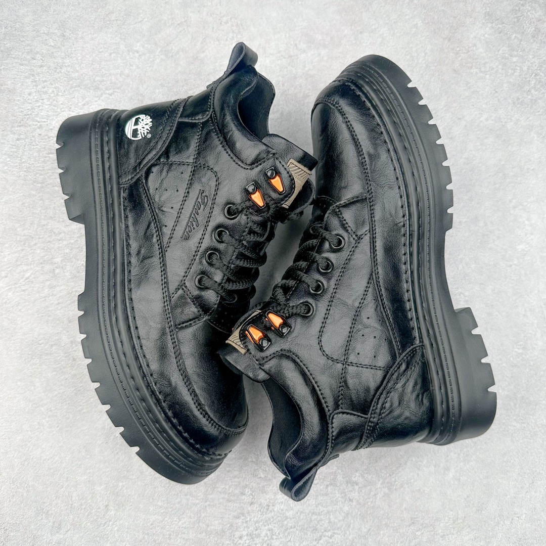 图片[3]-Timberland添柏岚/天伯伦户外中帮休闲马丁靴2024秋冬 系列广东大厂品质 原盒原包装 面料采用意大利🇮🇹顶级细纹牛皮搭配防臭防腐真皮乳胶鞋垫 给您完美的穿着体验 质量考究耐穿型男必备 专治不帅 高品质脚感一流 尺码：39 40 41 42 43 44（皮鞋码）-选品中心