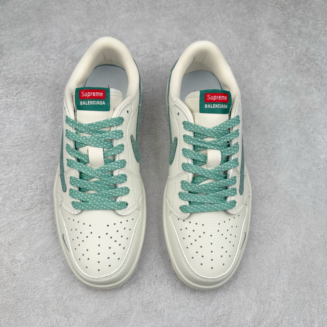 图片[2]-TS x Air Jordan AJ1 Low 倒钩低帮联名定制配色 JH6088-706 原厂内置气垫魔块 A模大底 头层小牛皮 鞋舌AJ原厂专用牛津布+AJ专用反口珍珠布+原厂无杂质高弹内里海棉+特殊封边弹力鞋带 尺码：36 36.5 37.5 38 38.5 39 40 40.5 41 42 42.5 43 44 44.5 45 46 47.5-选品中心