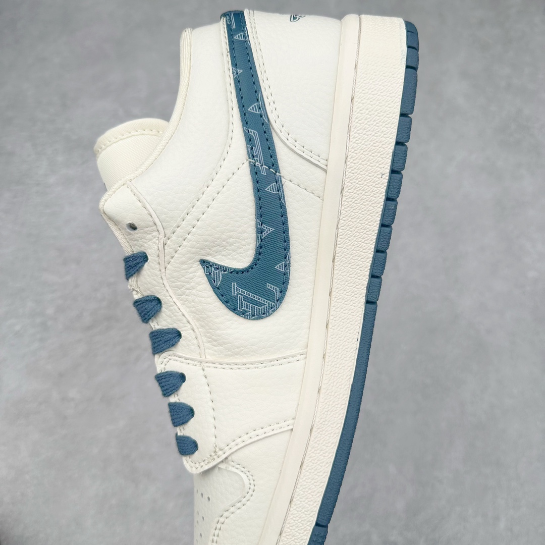 图片[7]-Air Jordan AJ1 Low 低帮系列定制配色 WG8850-005 原厂内置气垫魔块 A模大底 头层小牛皮 鞋舌AJ原厂专用牛津布+AJ专用反口珍珠布+原厂无杂质高弹内里海棉+特殊封边弹力鞋带 尺码：36 36.5 37.5 38 38.5 39 40 40.5 41 42 42.5 43 44 44.5 45 46-选品中心