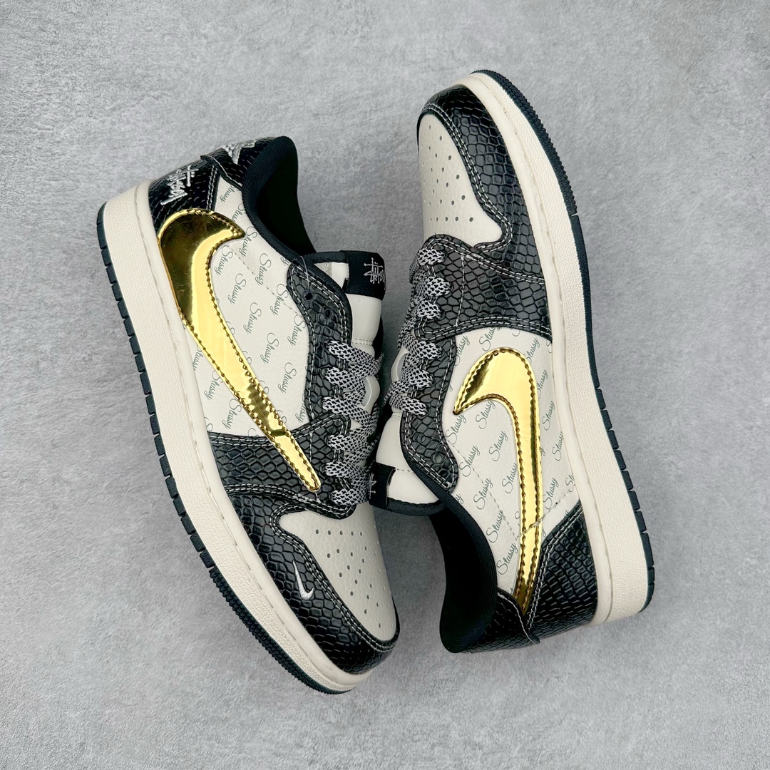 图片[3]-TS x Air Jordan AJ1 Low 倒钩低帮联名定制配色 XZ2688-112 原厂内置气垫魔块 A模大底 头层小牛皮 鞋舌AJ原厂专用牛津布+AJ专用反口珍珠布+原厂无杂质高弹内里海棉+特殊封边弹力鞋带 尺码：36 36.5 37.5 38 38.5 39 40 40.5 41 42 42.5 43 44 44.5 45 46 47.5-选品中心