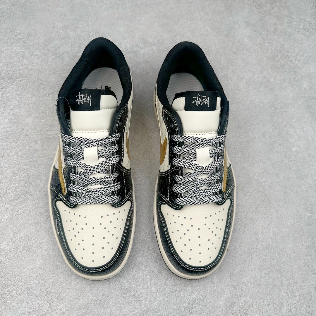 图片[2]-TS x Air Jordan AJ1 Low 倒钩低帮联名定制配色 XZ2688-112 原厂内置气垫魔块 A模大底 头层小牛皮 鞋舌AJ原厂专用牛津布+AJ专用反口珍珠布+原厂无杂质高弹内里海棉+特殊封边弹力鞋带 尺码：36 36.5 37.5 38 38.5 39 40 40.5 41 42 42.5 43 44 44.5 45 46 47.5-选品中心