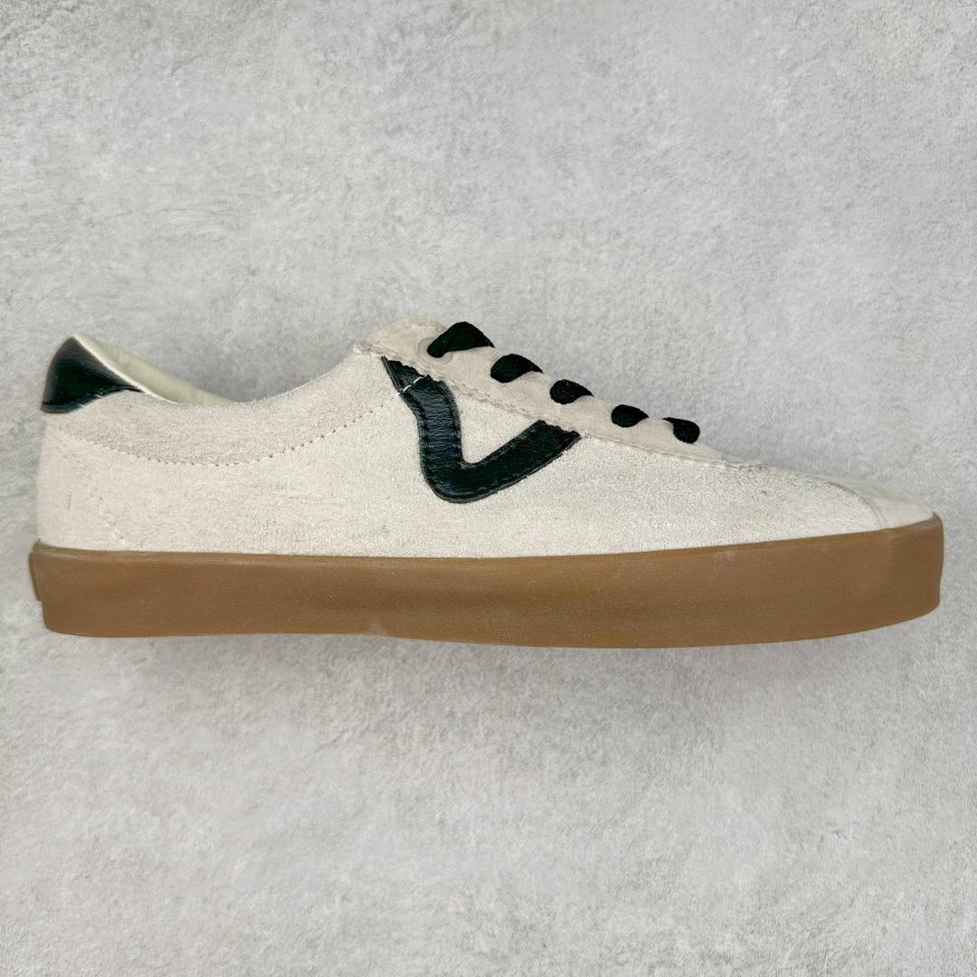 Vans Epoch Sport LX黑棕/米棕 全麂皮低帮复古休闲硫化鞋 尺码：35 36 36.5 37 38 38.5 39 40 40.5 41 42 42.5 43 44-选品中心