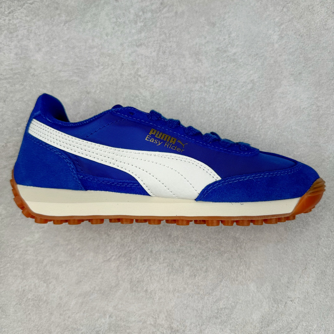 PUMA Easy Rider 彪马轻便舒适防滑耐磨 低帮 休闲跑步鞋 男女同款 灰白黑 尺码：36 36.5 37.5 38 38.5 39 40 40.5 41 42 42.5 43 44 44.5 45-选品中心