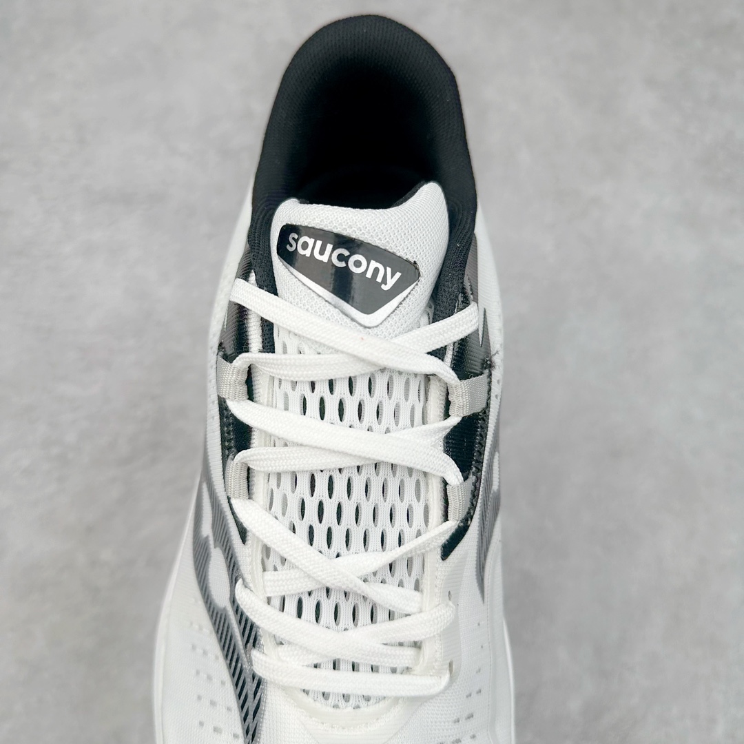 图片[5]-慢跑鞋中的劳斯莱斯 Saucony Endorphin Speed 索康尼啡速4代舒适织物低帮训练跑步鞋 尼龙板厚底竞速训练鞋 #原数据开发纸版楦型 #采用工学透气针织布鞋面材质 #内嵌3D环绕包裹缓震鞋垫 #外置镂空XT-900防滑橡胶大底❗️ #啡速属于减配版，推进力较为温和，尼龙板刚性也不强，驾驭门槛较低，适合进阶跑者日常训练及短距离比赛，适合精英跑者竞速训练。 #中底采用加厚的 PWRRUN PB缓震泡棉，有效减少触地带来的冲击力，能量回馈高达90%，缓震和回弹表现出色。S型飞翼尼龙板结合快速滚动科技，提供推进力的同时，还加强了稳定支撑保护，前后掌过渡也更加流畅。 尺码：40 40.5 41 42 42.5 43 44 44.5 45 女鞋后续待出-选品中心