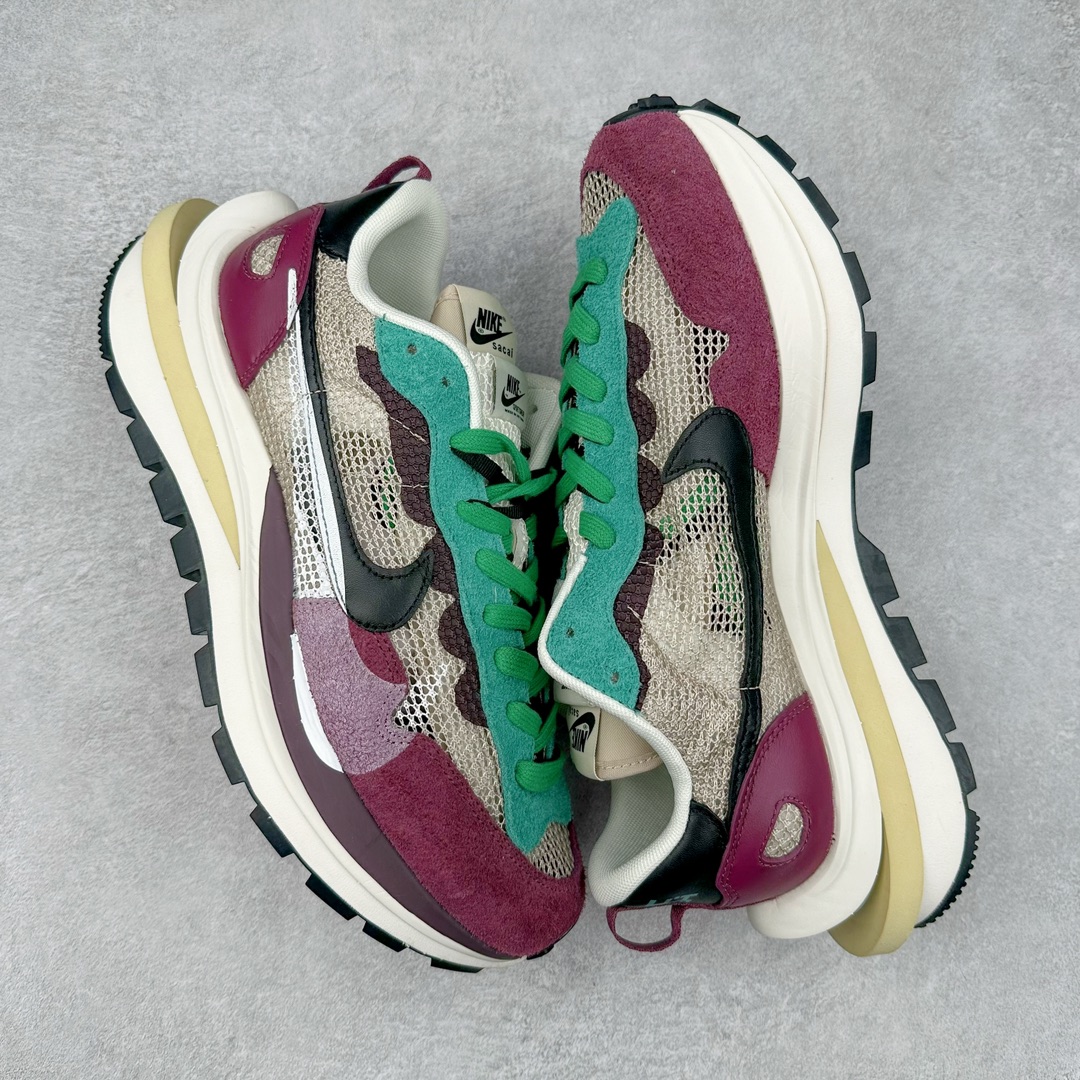 图片[3]-＃神版特价 Sacai x NK VaporWaffle 联名款华夫3.0潮流休闲增高运动鞋 海外高端零售专属订单 只服务市场百分之五高端客户 全套原楦原纸版原鞋开模 全网最具灵魂的版型 皮料卡色质感均保持原鞋一致 原装油墨Logo手工描漆 原装大底米色部分外尖内方 大底开口上翘弧度 后跟开口弧度高度原鞋一致 全鞋电脑针车 原厂鞋舌织唛标 原盒原配 中文合格证质保卡 客订外包保护盒‼️尺码：35.5 36 36.5 37.5 38 38.5 39 40 40.5 41 42 42.5 43 44 44.5 45 46 47.5-选品中心