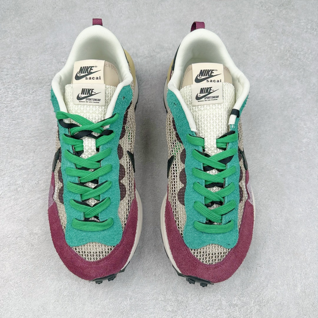 图片[2]-＃神版特价 Sacai x NK VaporWaffle 联名款华夫3.0潮流休闲增高运动鞋 海外高端零售专属订单 只服务市场百分之五高端客户 全套原楦原纸版原鞋开模 全网最具灵魂的版型 皮料卡色质感均保持原鞋一致 原装油墨Logo手工描漆 原装大底米色部分外尖内方 大底开口上翘弧度 后跟开口弧度高度原鞋一致 全鞋电脑针车 原厂鞋舌织唛标 原盒原配 中文合格证质保卡 客订外包保护盒‼️尺码：35.5 36 36.5 37.5 38 38.5 39 40 40.5 41 42 42.5 43 44 44.5 45 46 47.5-选品中心