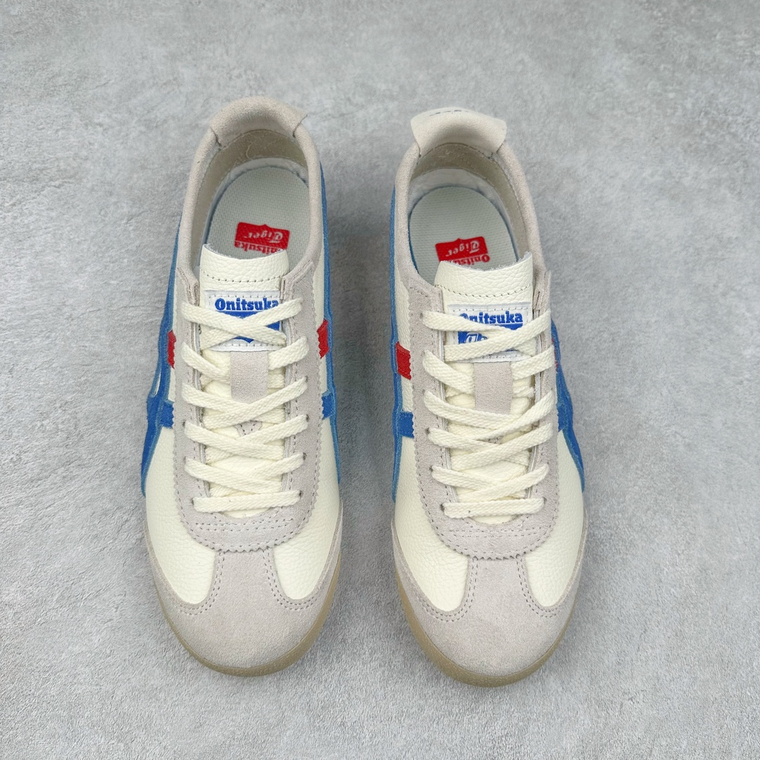 图片[2]-＃MOK Asics Onitsuka Tiger MEXICO 66 亚瑟士鬼冢虎复古经典板鞋 市场最强版本 每个配色均购入原鞋校对 真正原厂头层牛皮 如假包赔 纹路、色泽、皮心颜色 质感百分百还原 海外订单工厂出品 超成熟稳定的做工品控 原装全套纸板楦头开发 原汁原味 完美呈现版型 私模正确鞋底咬花纹路 一比一鞋头弧度高度鞋身弧度 绝不口嗨 细节品控鞋型随意秒杀市面 原档咬花纹路私模大底 一个单元有六个三角形 总体形拼接呈现花瓣状 官方四联吊牌 原装Ortholite轻量化鞋垫 原盒原配 质保卡 说明书 钢印防尘纸 纸板中底带钢印 乳胶组合鞋垫 支持全方位的对比专柜 产品从款式颜色造型上体现出追求舒适和细节的完美 鞋类更是推崇手工制作的严谨与完美 融舒适性与可穿性的设计风格 注重细节的完美和别致魅力 既保持稳重 又不失轻松的时尚感 尺码：35 36 37 37.5 38 39 39.5 40 40.5 41.5 42 42.5 43.5 44 45 46-选品中心