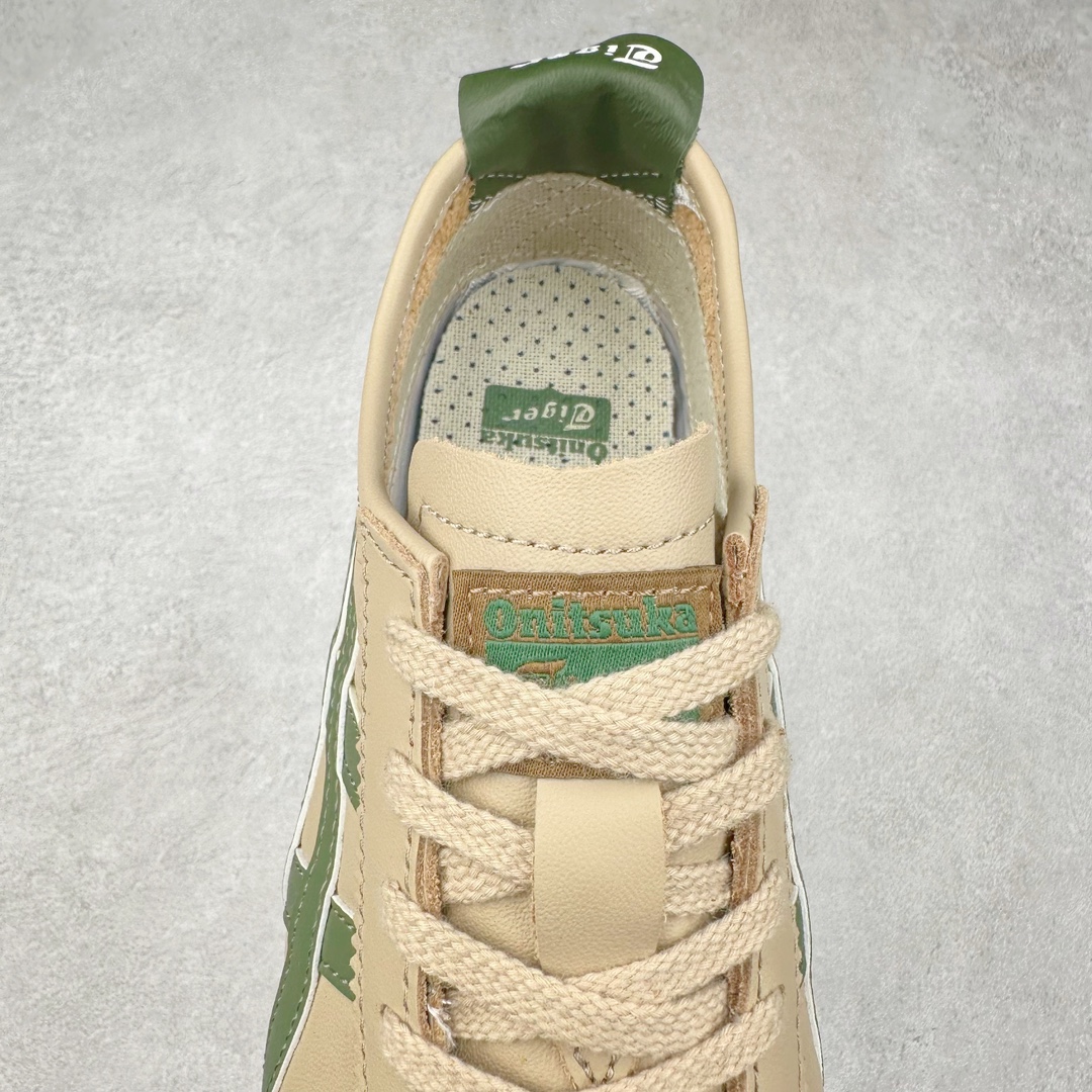 图片[5]-＃MOK Asics Onitsuka Tiger MEXICO 66 亚瑟士鬼冢虎复古经典板鞋 市场最强版本 每个配色均购入原鞋校对 真正原厂头层牛皮 如假包赔 纹路、色泽、皮心颜色 质感百分百还原 海外订单工厂出品 超成熟稳定的做工品控 原装全套纸板楦头开发 原汁原味 完美呈现版型 私模正确鞋底咬花纹路 一比一鞋头弧度高度鞋身弧度 绝不口嗨 细节品控鞋型随意秒杀市面 原档咬花纹路私模大底 一个单元有六个三角形 总体形拼接呈现花瓣状 官方四联吊牌 原装Ortholite轻量化鞋垫 原盒原配 质保卡 说明书 钢印防尘纸 纸板中底带钢印 乳胶组合鞋垫 支持全方位的对比专柜 产品从款式颜色造型上体现出追求舒适和细节的完美 鞋类更是推崇手工制作的严谨与完美 融舒适性与可穿性的设计风格 注重细节的完美和别致魅力 既保持稳重 又不失轻松的时尚感 尺码：35 36 37 37.5 38 39 39.5 40 40.5 41.5 42 42.5 43.5 44 45 46-选品中心