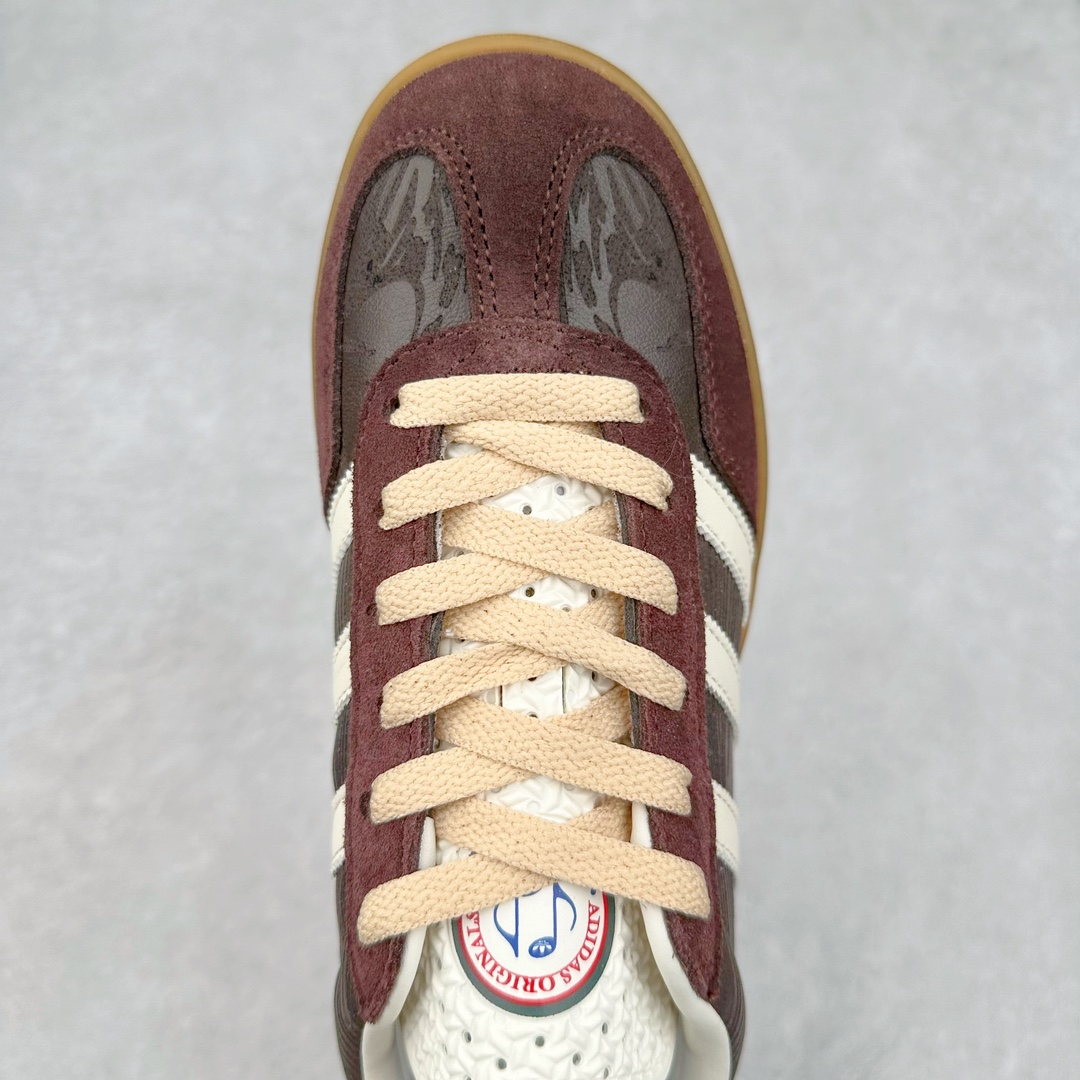 图片[4]-AD Gazelle Indoor Trainers 羚羊内训系列低帮复古百搭休闲运动德训风板鞋 JP5671 90年代经典的复刻版！自60年代以足球训练鞋面世以来,Gazelle就以其经典设计席卷全球。1991年版本的复刻,再造经典Gazelle。采用皮革打造,搭配浊色细节,让这款经典更加简约。尺码：36 36⅔ 37⅓ 38 38⅔ 39⅓ 40 40⅔ 41⅓ 42 42⅔ 43⅓ 44 45-选品中心