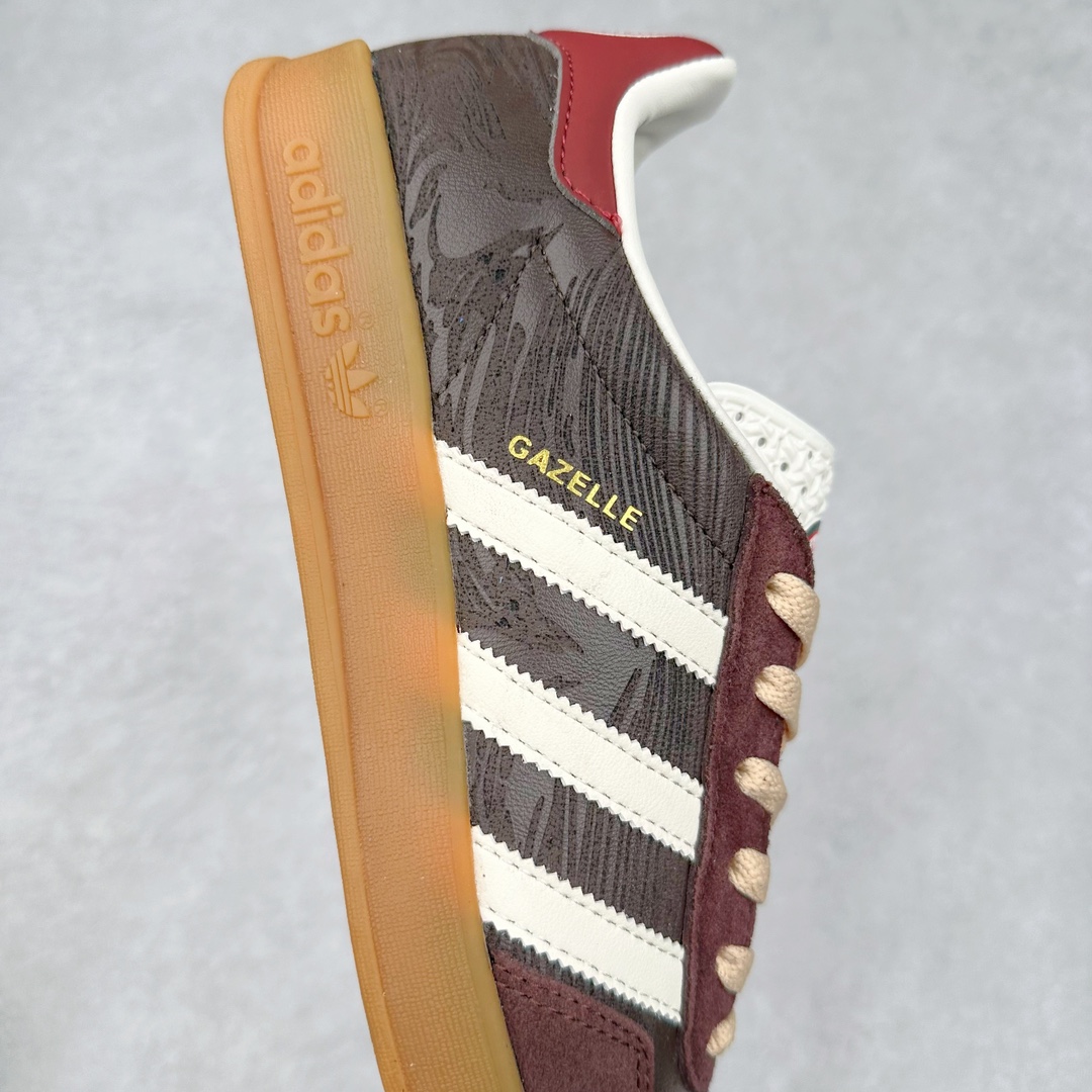 图片[6]-AD Gazelle Indoor Trainers 羚羊内训系列低帮复古百搭休闲运动德训风板鞋 JP5671 90年代经典的复刻版！自60年代以足球训练鞋面世以来,Gazelle就以其经典设计席卷全球。1991年版本的复刻,再造经典Gazelle。采用皮革打造,搭配浊色细节,让这款经典更加简约。尺码：36 36⅔ 37⅓ 38 38⅔ 39⅓ 40 40⅔ 41⅓ 42 42⅔ 43⅓ 44 45-选品中心
