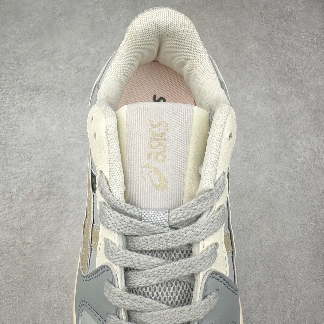 图片[5]-ASICS COURT TRAIL MZ 亚瑟士包头增高板鞋 复古风刮起来 百搭舒适绝绝子 谁的鞋柜里没有一双百搭的ASICS亚瑟士复古鞋呢 配色很大气 米色黑色复古内味拉满了 厚底又加了一丝时尚感 搭配90年代经典虎爪纹 logo设计 很有特色 我敢说这双可以是超级万能百搭的了 上脚也很轻便透气 超级舒服 尺码：36-45-选品中心