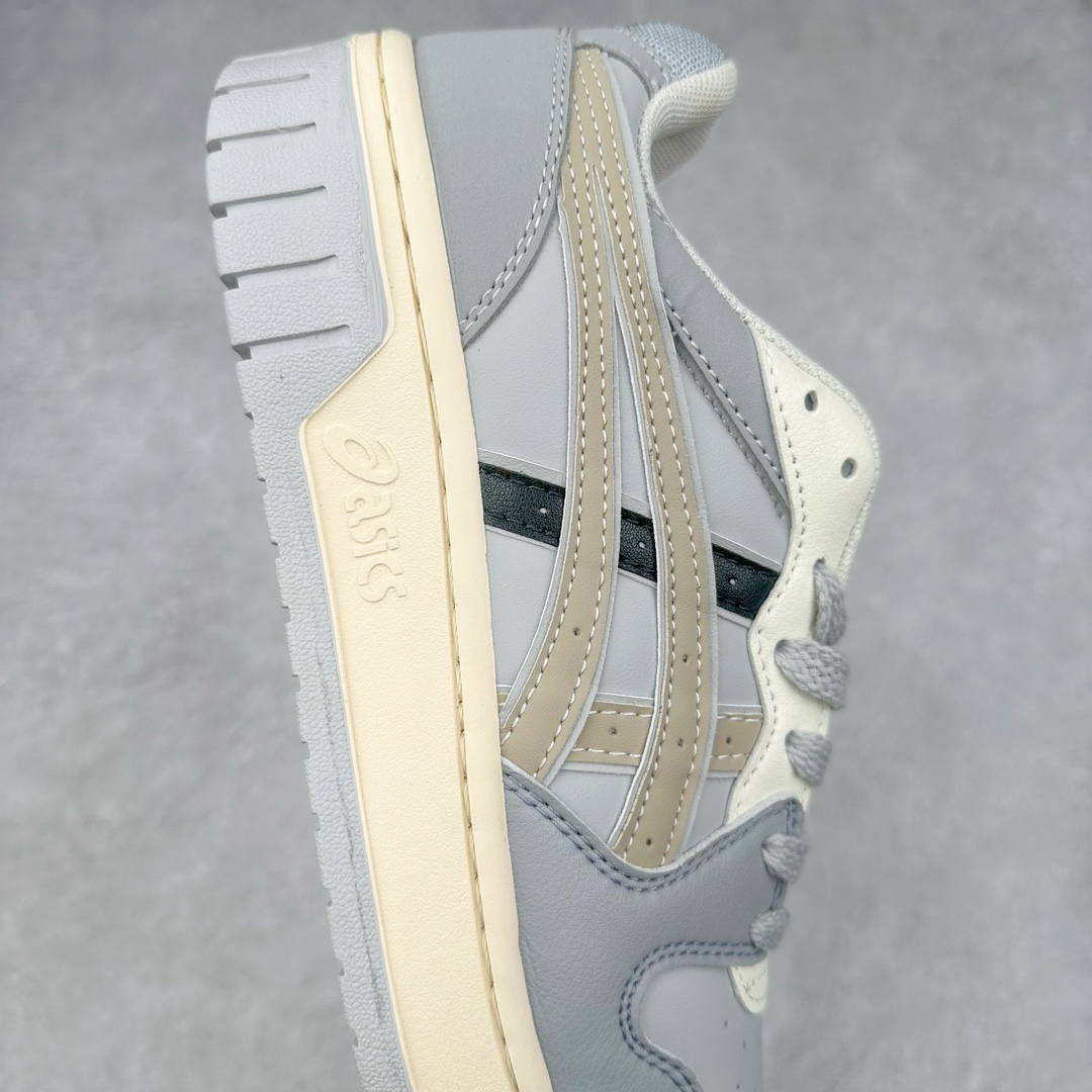 图片[6]-ASICS COURT TRAIL MZ 亚瑟士包头增高板鞋 复古风刮起来 百搭舒适绝绝子 谁的鞋柜里没有一双百搭的ASICS亚瑟士复古鞋呢 配色很大气 米色黑色复古内味拉满了 厚底又加了一丝时尚感 搭配90年代经典虎爪纹 logo设计 很有特色 我敢说这双可以是超级万能百搭的了 上脚也很轻便透气 超级舒服 尺码：36-45-选品中心