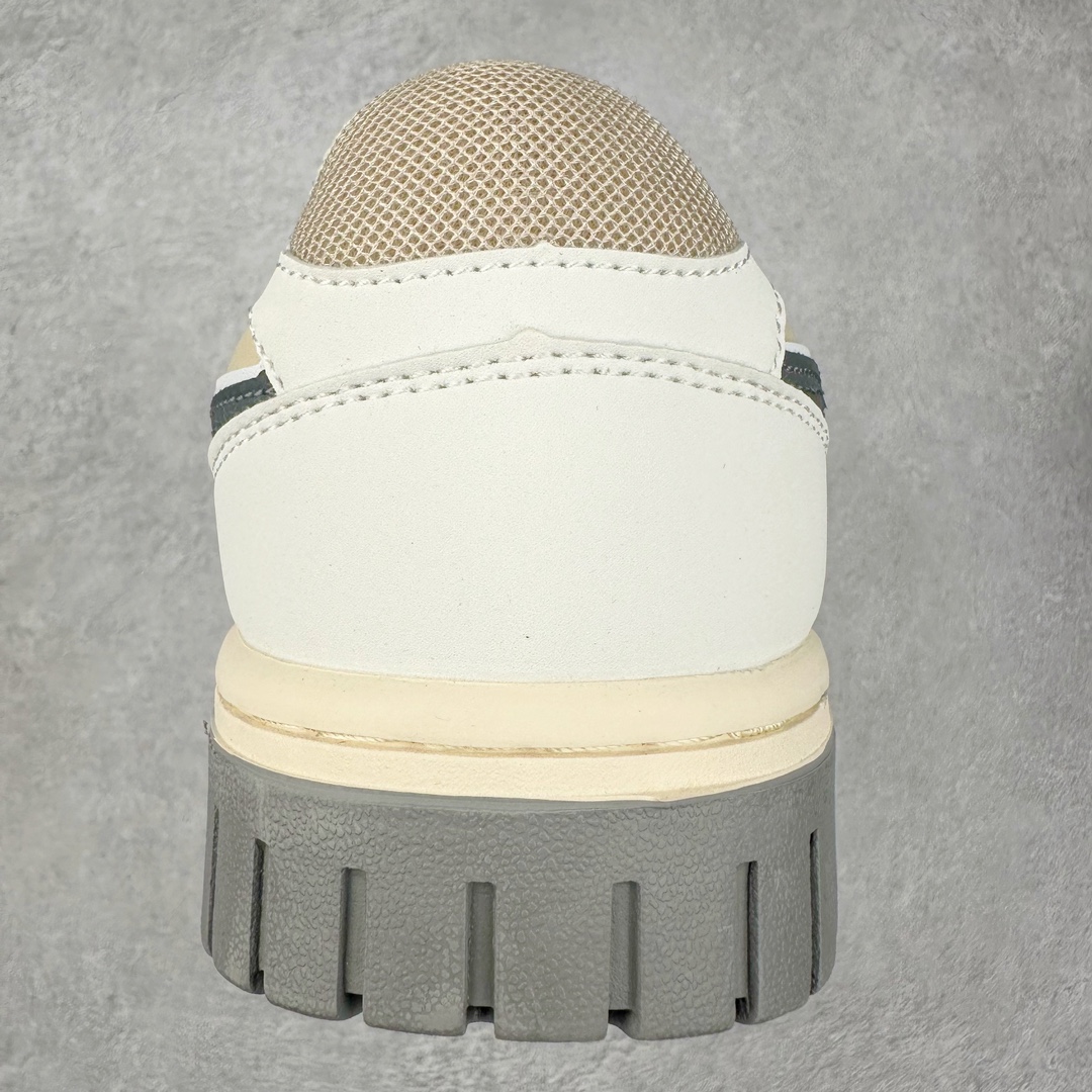 图片[8]-ASICS COURT TRAIL MZ 亚瑟士包头增高板鞋 复古风刮起来 百搭舒适绝绝子 谁的鞋柜里没有一双百搭的ASICS亚瑟士复古鞋呢 配色很大气 米色黑色复古内味拉满了 厚底又加了一丝时尚感 搭配90年代经典虎爪纹 logo设计 很有特色 我敢说这双可以是超级万能百搭的了 上脚也很轻便透气 超级舒服 尺码：36-45-选品中心