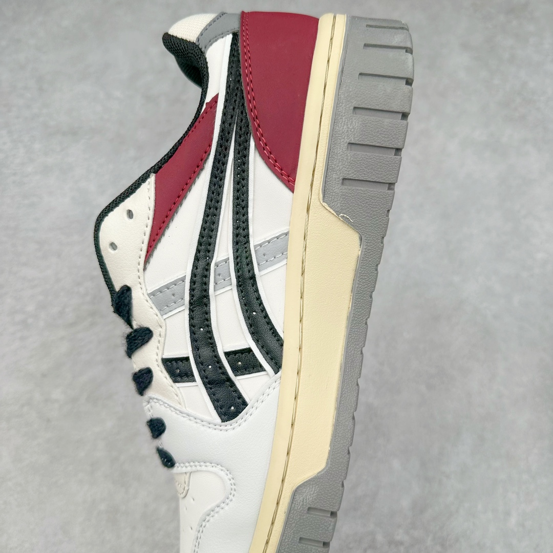 图片[7]-ASICS COURT TRAIL MZ 亚瑟士包头增高板鞋 复古风刮起来 百搭舒适绝绝子 谁的鞋柜里没有一双百搭的ASICS亚瑟士复古鞋呢 配色很大气 米色黑色复古内味拉满了 厚底又加了一丝时尚感 搭配90年代经典虎爪纹 logo设计 很有特色 我敢说这双可以是超级万能百搭的了 上脚也很轻便透气 超级舒服 尺码：36-45-选品中心