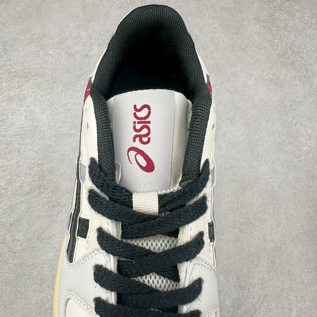 图片[5]-ASICS COURT TRAIL MZ 亚瑟士包头增高板鞋 复古风刮起来 百搭舒适绝绝子 谁的鞋柜里没有一双百搭的ASICS亚瑟士复古鞋呢 配色很大气 米色黑色复古内味拉满了 厚底又加了一丝时尚感 搭配90年代经典虎爪纹 logo设计 很有特色 我敢说这双可以是超级万能百搭的了 上脚也很轻便透气 超级舒服 尺码：36-45-选品中心