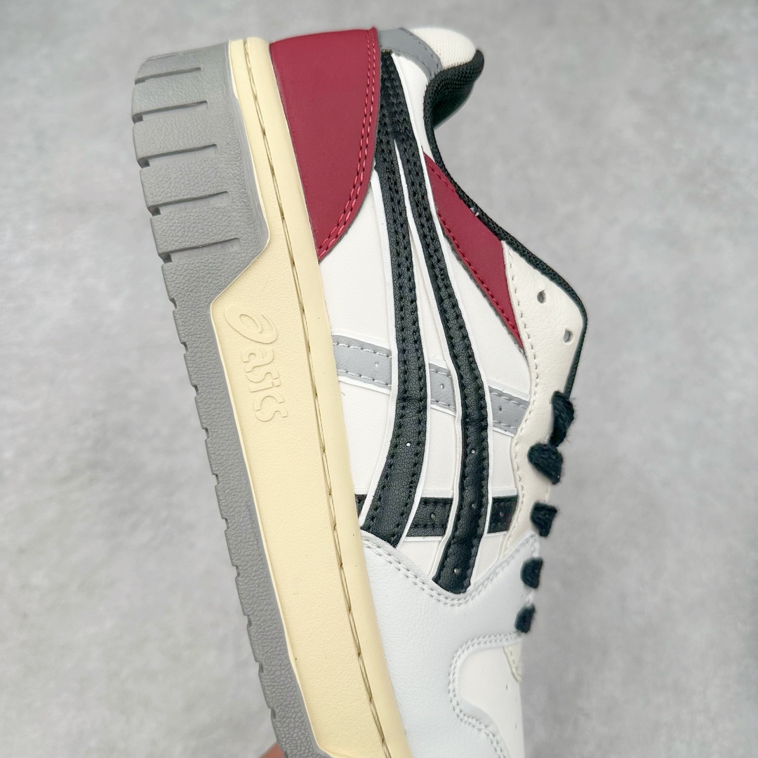 图片[6]-ASICS COURT TRAIL MZ 亚瑟士包头增高板鞋 复古风刮起来 百搭舒适绝绝子 谁的鞋柜里没有一双百搭的ASICS亚瑟士复古鞋呢 配色很大气 米色黑色复古内味拉满了 厚底又加了一丝时尚感 搭配90年代经典虎爪纹 logo设计 很有特色 我敢说这双可以是超级万能百搭的了 上脚也很轻便透气 超级舒服 尺码：36-45-选品中心