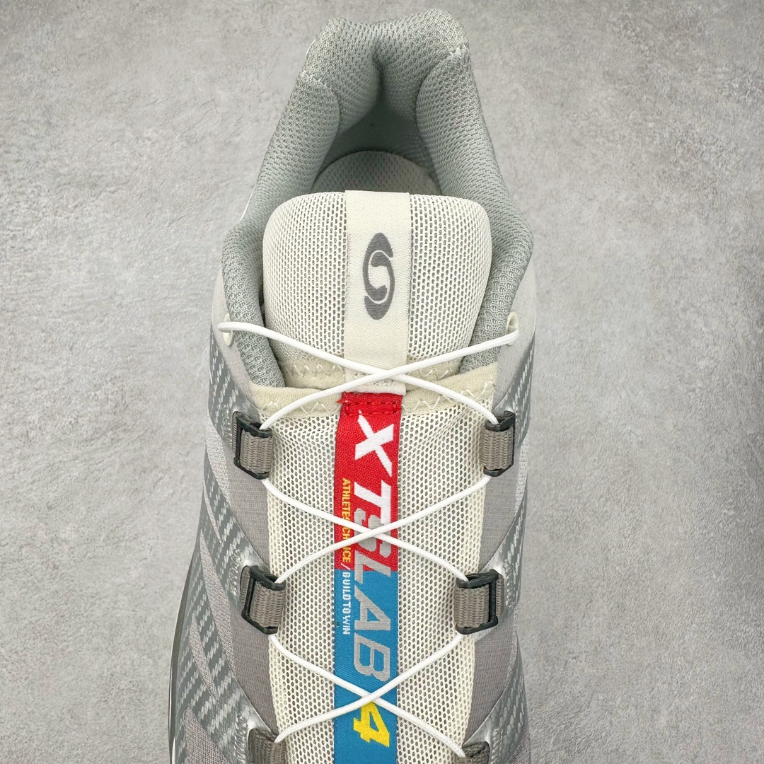 图片[5]-＃GX/绿X Salomon XT-4 OG Advanced 萨洛蒙系列低帮城市越野机能透气休闲运动鞋 鞋舌处附有迷你网眼袋收纳鞋绳以及下方的多色 Logo 标签 接着搭载奶油色 ACS 技术中底以及金色 TPU 塑料部件提升鞋款耐用性 中底与鞋面之间饰有海蓝色条状细节有效增添鞋款层次 最后应用黑色 Contragrip Chevron 外底完成鞋款设计 这次配色颇为高调 两款配色均以绚丽的渐变设计呈现 一款以粉紫渐变主打 另一款以黄绿渐变呈现 视觉效果相当吸睛 鞋面的使用玻璃纤维覆盖物加固 并通过细绳扣系带系统进行锁定 Salomon 的品牌logo 出现在脚后跟和前掌部位 中底虽然偏薄 但非常耐用 与模压塑料ACS 框架以及致密AC2 Muscle 鞋底单元结合 能够提供出色的支撑力和缓冲性 尺码：36 36.5 37.5 38 38.5 39 40 40.5 41 42 42.5 43 44 44.5 45-选品中心