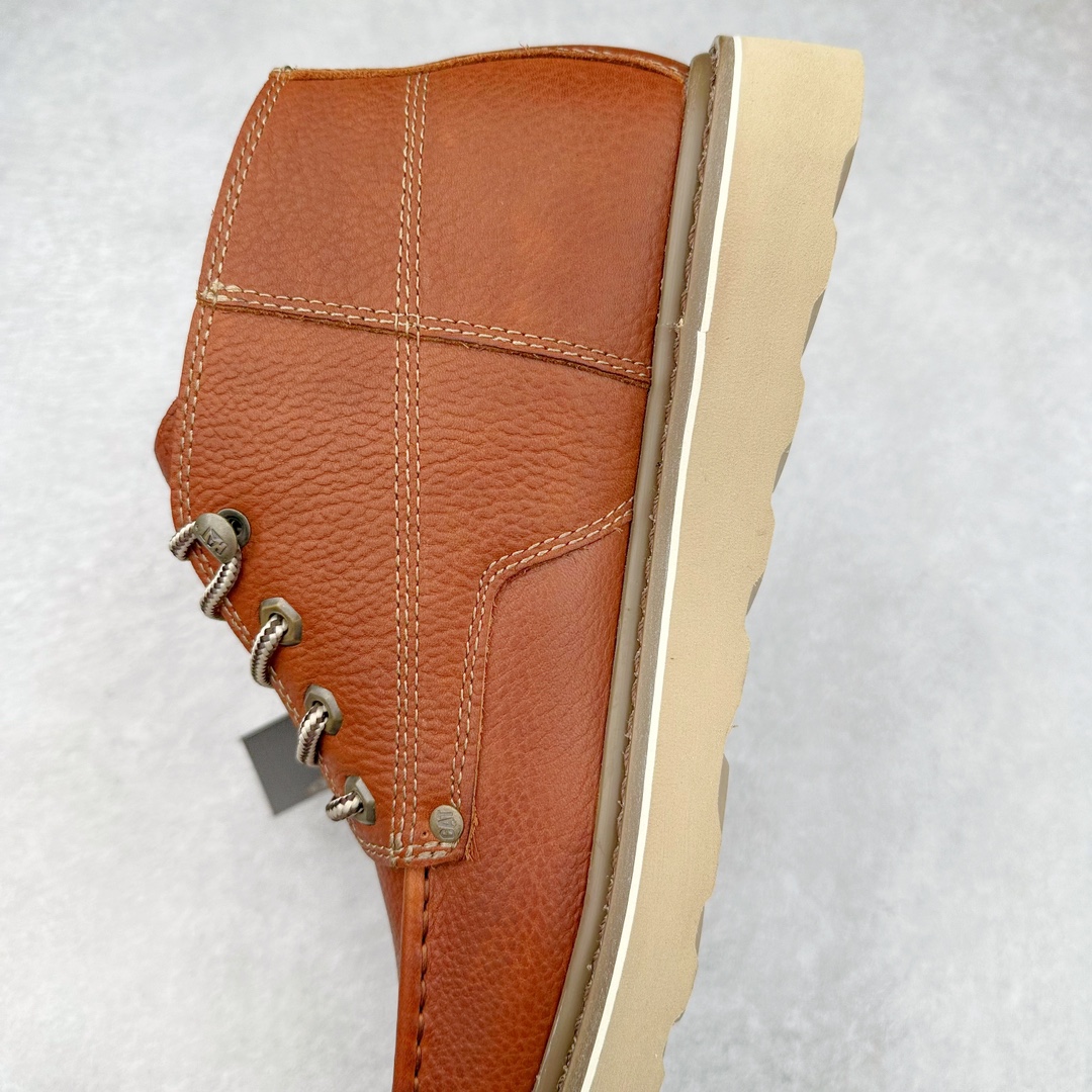 图片[7]-CAT卡特 硬汉推土机品牌经典百搭户外中帮休闲男鞋 广东大厂品质 24ss秋冬新款 常年主打 时尚潮流搭配 面料釆用意大利进口磨砂牛皮 全鞋真牛皮材料 大底到五金都是代工厂原材料制作 好货不杀猪 首单质量严格把控 全套官网统一包装 今年冬季防寒户外专用 日常随意搭配 型男必备 尺码：39 40 41 42 43 44 (偏大一码)-选品中心