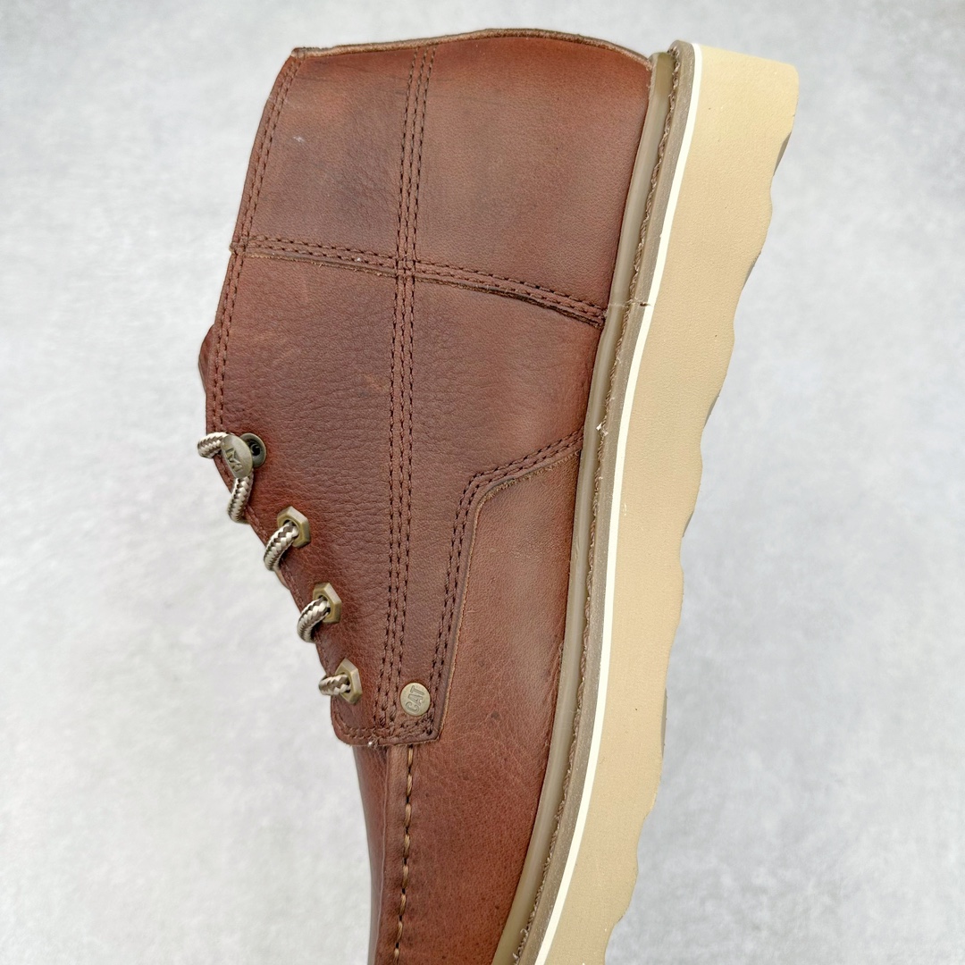 图片[7]-CAT卡特 硬汉推土机品牌经典百搭户外中帮休闲男鞋 广东大厂品质 24ss秋冬新款 常年主打 时尚潮流搭配 面料釆用意大利进口磨砂牛皮 全鞋真牛皮材料 大底到五金都是代工厂原材料制作 好货不杀猪 首单质量严格把控 全套官网统一包装 今年冬季防寒户外专用 日常随意搭配 型男必备 尺码：39 40 41 42 43 44 (偏大一码)-选品中心