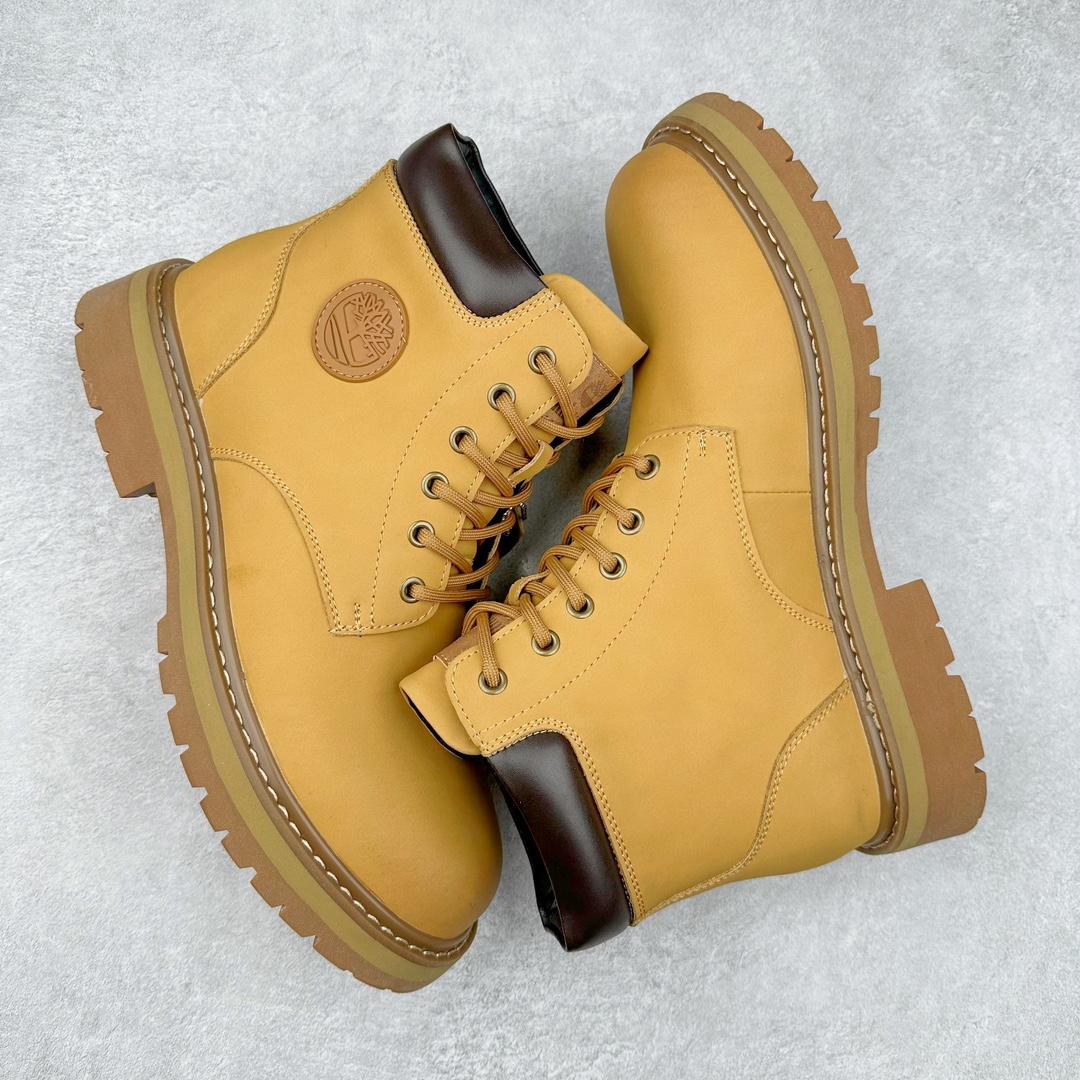 图片[3]-Timberland添柏岚/天伯伦户外高帮休闲大黄靴系列 广东大厂品质 原盒原包装 24ss新款 时尚潮流搭配 面料采用意大利🇮🇹顶级磨砂细纹牛皮 搭配防臭防腐真皮乳胶鞋垫 给您完美的穿着体验 质量考究耐穿 型男必备 专治不帅 高品质脚感一流 尺码：38 39 40 41 42 43 44（皮鞋码）-选品中心