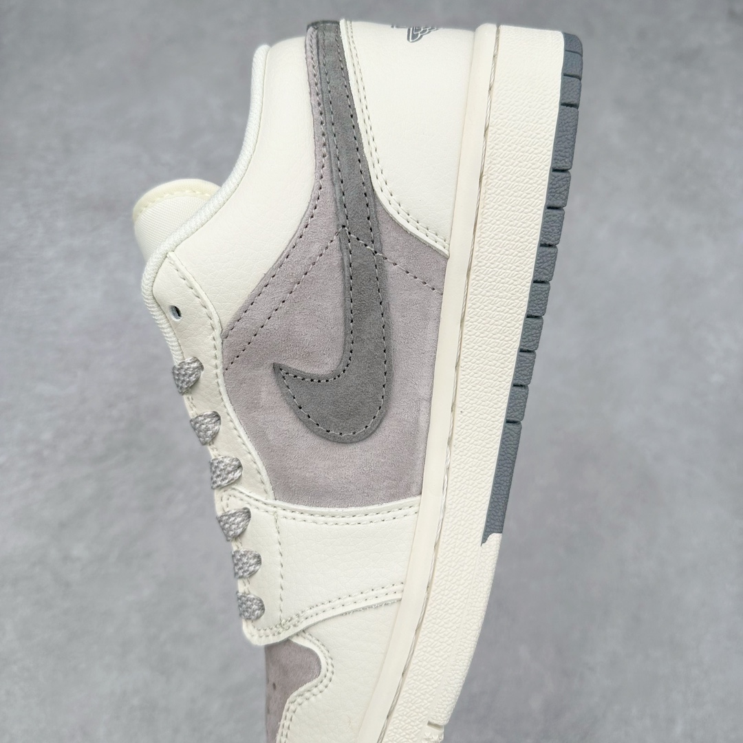 图片[7]-Air Jordan AJ1 Low 低帮系列定制配色 SJ9950-030 原厂内置气垫魔块 A模大底 头层小牛皮 鞋舌AJ原厂专用牛津布+AJ专用反口珍珠布+原厂无杂质高弹内里海棉+特殊封边弹力鞋带 尺码：36 36.5 37.5 38 38.5 39 40 40.5 41 42 42.5 43 44 44.5 45 46-选品中心