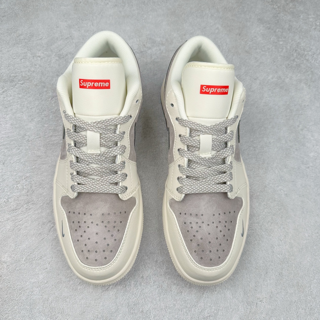 图片[2]-Air Jordan AJ1 Low 低帮系列定制配色 SJ9950-030 原厂内置气垫魔块 A模大底 头层小牛皮 鞋舌AJ原厂专用牛津布+AJ专用反口珍珠布+原厂无杂质高弹内里海棉+特殊封边弹力鞋带 尺码：36 36.5 37.5 38 38.5 39 40 40.5 41 42 42.5 43 44 44.5 45 46-选品中心