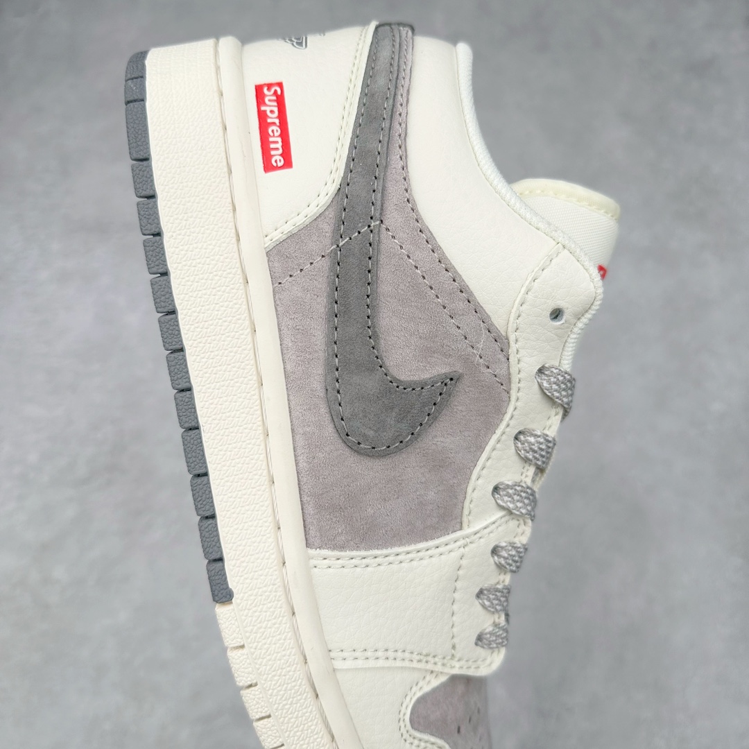 图片[6]-Air Jordan AJ1 Low 低帮系列定制配色 SJ9950-030 原厂内置气垫魔块 A模大底 头层小牛皮 鞋舌AJ原厂专用牛津布+AJ专用反口珍珠布+原厂无杂质高弹内里海棉+特殊封边弹力鞋带 尺码：36 36.5 37.5 38 38.5 39 40 40.5 41 42 42.5 43 44 44.5 45 46-选品中心