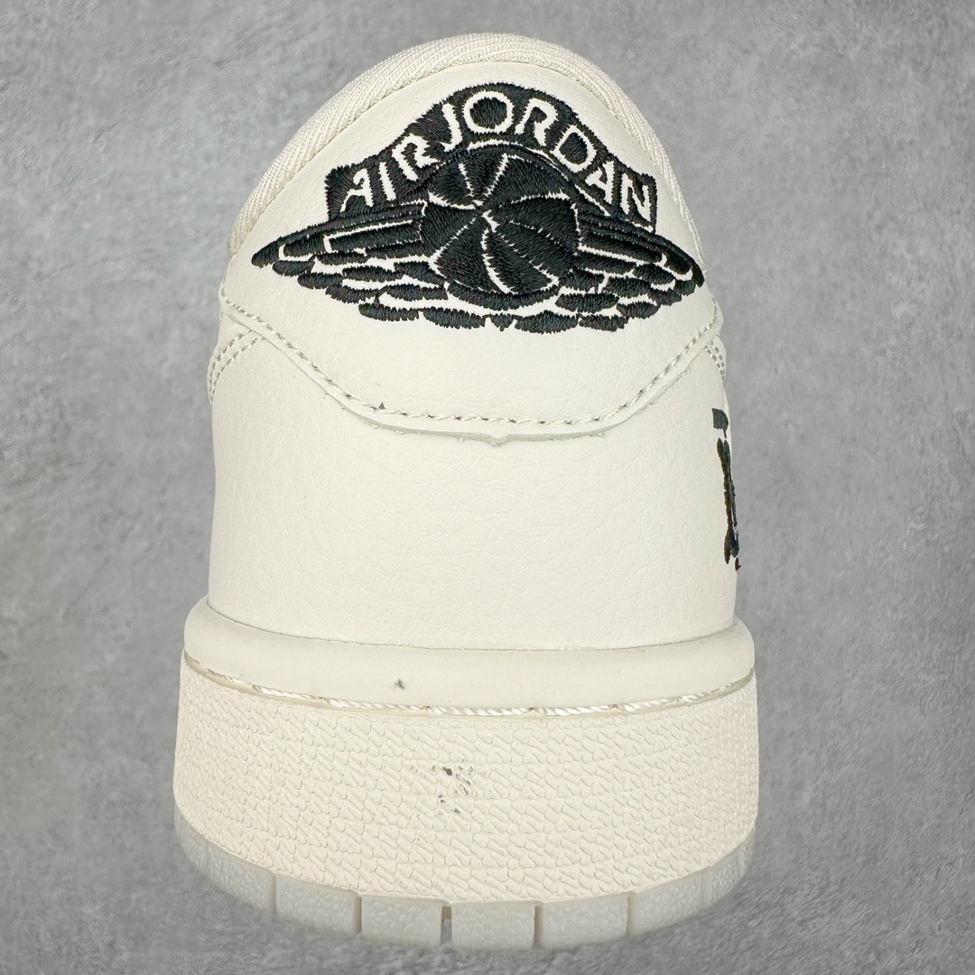 图片[8]-TS x Air Jordan AJ1 Low 倒钩低帮联名定制配色 BB6588-313 原厂内置气垫魔块 A模大底 头层小牛皮 鞋舌AJ原厂专用牛津布+AJ专用反口珍珠布+原厂无杂质高弹内里海棉+特殊封边弹力鞋带 尺码：36 36.5 37.5 38 38.5 39 40 40.5 41 42 42.5 43 44 44.5 45 46 47.5-选品中心