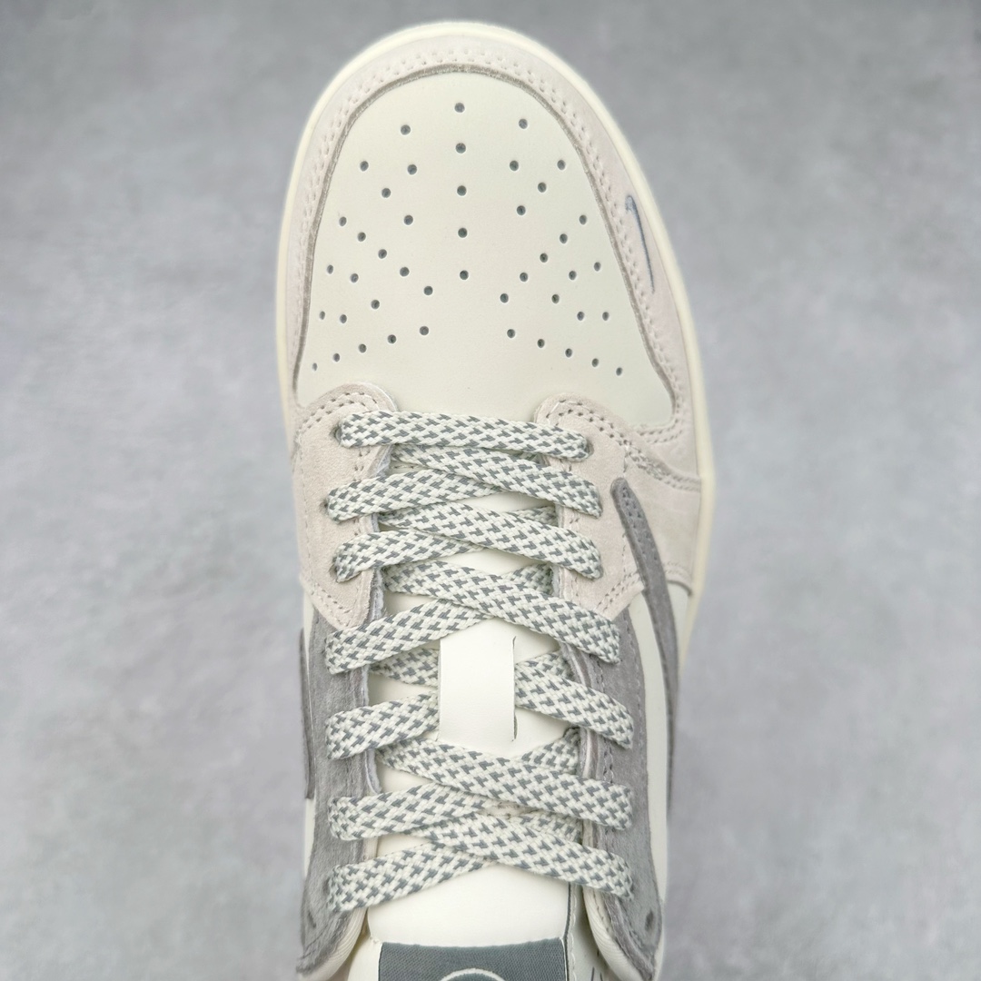 图片[4]-TS x Air Jordan AJ1 Low 倒钩低帮联名定制配色 JH6088-612 原厂内置气垫魔块 A模大底 头层小牛皮 鞋舌AJ原厂专用牛津布+AJ专用反口珍珠布+原厂无杂质高弹内里海棉+特殊封边弹力鞋带 尺码：36 36.5 37.5 38 38.5 39 40 40.5 41 42 42.5 43 44 44.5 45 46 47.5-选品中心