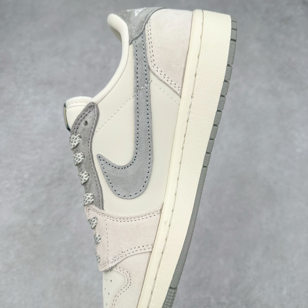 图片[7]-TS x Air Jordan AJ1 Low 倒钩低帮联名定制配色 JH6088-612 原厂内置气垫魔块 A模大底 头层小牛皮 鞋舌AJ原厂专用牛津布+AJ专用反口珍珠布+原厂无杂质高弹内里海棉+特殊封边弹力鞋带 尺码：36 36.5 37.5 38 38.5 39 40 40.5 41 42 42.5 43 44 44.5 45 46 47.5-选品中心