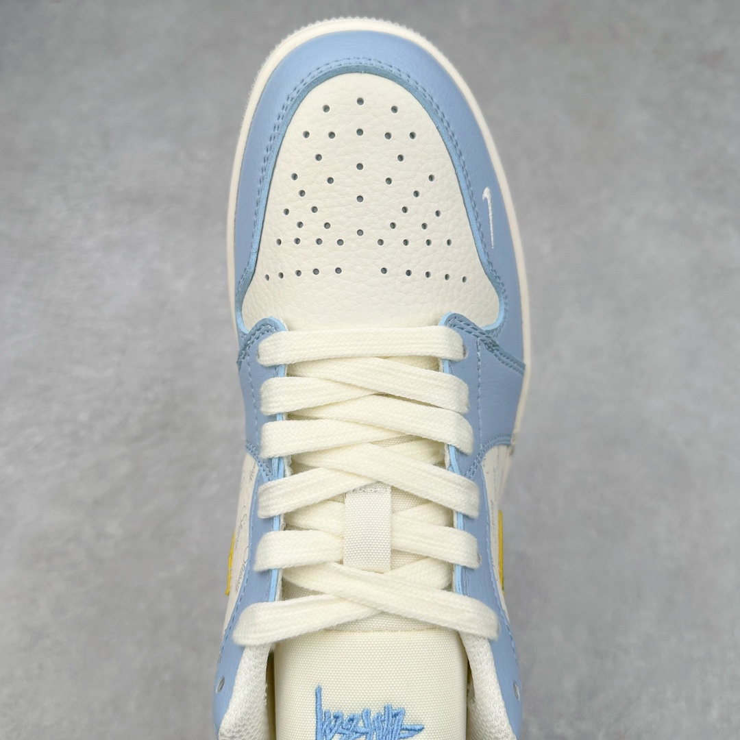 图片[4]-Air Jordan AJ1 Low 低帮系列定制配色 WG8850-007 原厂内置气垫魔块 A模大底 头层小牛皮 鞋舌AJ原厂专用牛津布+AJ专用反口珍珠布+原厂无杂质高弹内里海棉+特殊封边弹力鞋带 尺码：36 36.5 37.5 38 38.5 39 40 40.5 41 42 42.5 43 44 44.5 45 46-选品中心