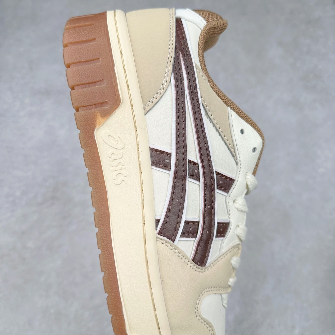 图片[6]-ASICS COURT TRAIL MZ 亚瑟士包头增高板鞋 复古风刮起来 百搭舒适绝绝子 谁的鞋柜里没有一双百搭的ASICS亚瑟士复古鞋呢 配色很大气 米色黑色复古内味拉满了 厚底又加了一丝时尚感 搭配90年代经典虎爪纹 logo设计 很有特色 我敢说这双可以是超级万能百搭的了 上脚也很轻便透气 超级舒服 尺码：36-45-选品中心