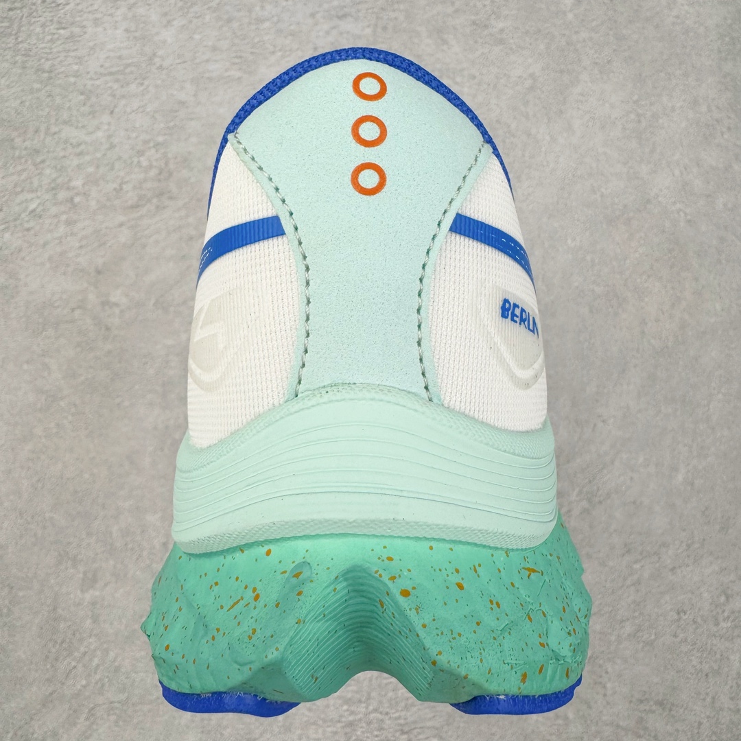 图片[8]-慢跑鞋中的劳斯莱斯 Saucony Endorphin Speed 索康尼啡速4代舒适织物低帮训练跑步鞋 尼龙板厚底竞速训练鞋 #原数据开发纸版楦型 #采用工学透气针织布鞋面材质 #内嵌3D环绕包裹缓震鞋垫 #外置镂空XT-900防滑橡胶大底❗️ #啡速属于减配版，推进力较为温和，尼龙板刚性也不强，驾驭门槛较低，适合进阶跑者日常训练及短距离比赛，适合精英跑者竞速训练。 #中底采用加厚的 PWRRUN PB缓震泡棉，有效减少触地带来的冲击力，能量回馈高达90%，缓震和回弹表现出色。S型飞翼尼龙板结合快速滚动科技，提供推进力的同时，还加强了稳定支撑保护，前后掌过渡也更加流畅。 尺码：40 40.5 41 42 42.5 43 44 44.5 45 女鞋后续待出-选品中心