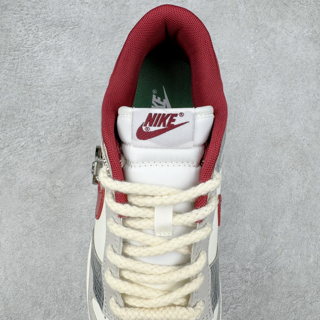 图片[5]-＃YC纯原 NK Dunk Low 国风礼盒红米 FB7160-161 定制系列天花板 无原鞋不开发 全系列得物原鞋一比一校对开发 配色持续更新中 终端对接 优势输出 全套原厂楦头原纸板数据档案倾力打造 原汁原味莞产 极致还原 圈内最强针车工艺 高端零售指定版 广东原厂配套原盒原标 鞋盒分三个尺码段 原厂冲刀 超高清洁度 全鞋零毛边皮料切割 采用原厂百宏鞋带以及原厂百宏织唛舌标 内标可供原厂几率过验 进口原装条纹中底布 四线拉帮白色点胶 原厂拉帮手法遵循公司 原厂电绣 极致还原 尺码：40 40.5 41 42 42.5 43 44 44.5 45 46-选品中心