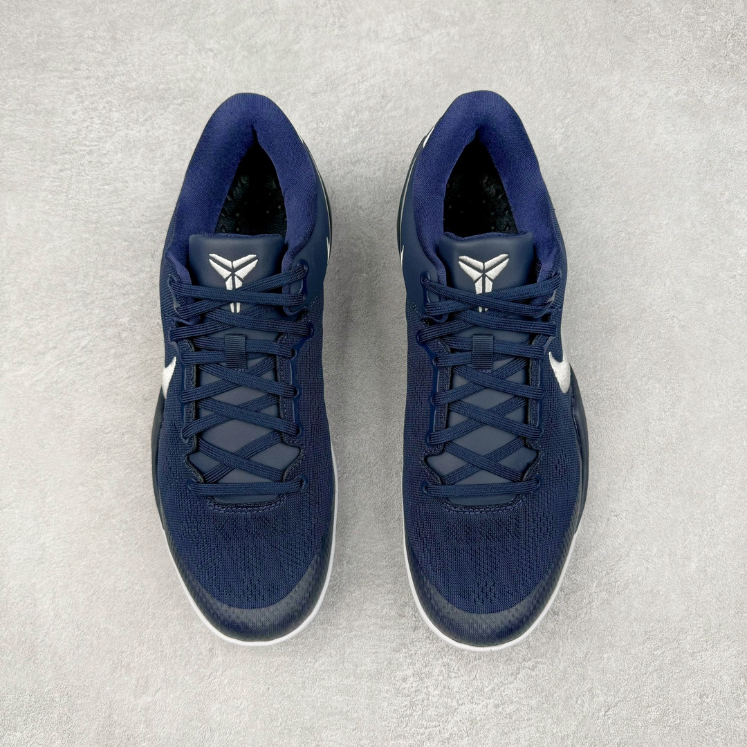 图片[2]-＃GX NK Zoom Kobe Ⅷ System 科比8代复刻实战运动低帮文化篮球鞋 蓝白 HF9550-400 完美复刻公司货 React科技鞋垫加持 实战配置直接拉满 原楦纸板开发 鞋身流线型、后跟塑形 区分土肥圆 原厂针织鞋面一针一线匹配原版 全身鞋材卡料色独家定制 唯一万针立体刺绣SWOOSH 真实底模最大50.5 实战利器 专供海外市场 独立原厂模具 首批不拼图大几率过验 亲测已过 支持各种高强度实战 无需担心 补货周期极长 脚宽建议买大半码 科比系列前掌偏窄 支持七天无理由退换 尺码： 40 40.5 41 42 42.5 43 44 44.5 45 46 47.5 48.5 49.5 50.5-选品中心