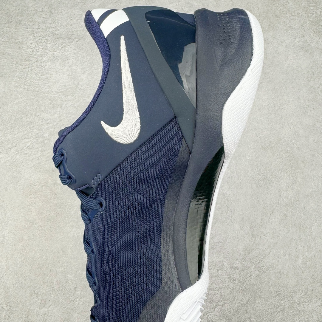 图片[7]-＃GX NK Zoom Kobe Ⅷ System 科比8代复刻实战运动低帮文化篮球鞋 蓝白 HF9550-400 完美复刻公司货 React科技鞋垫加持 实战配置直接拉满 原楦纸板开发 鞋身流线型、后跟塑形 区分土肥圆 原厂针织鞋面一针一线匹配原版 全身鞋材卡料色独家定制 唯一万针立体刺绣SWOOSH 真实底模最大50.5 实战利器 专供海外市场 独立原厂模具 首批不拼图大几率过验 亲测已过 支持各种高强度实战 无需担心 补货周期极长 脚宽建议买大半码 科比系列前掌偏窄 支持七天无理由退换 尺码： 40 40.5 41 42 42.5 43 44 44.5 45 46 47.5 48.5 49.5 50.5-选品中心