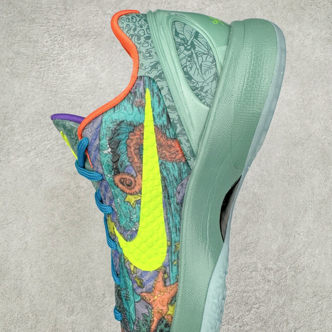 图片[7]-＃GX纯原 NK Zoom Kobe 6 Protro 科比六代大师之路 640220-001 完美复刻公司货 前掌超大Zoom Turbo气垫 后掌EVA缓震 真正的原汁原味 还原ZP脚感 全身鞋材卡料色独家定制 唯一正确喷漆工艺Swoosh 正确凹凸蛇鳞工艺 正确鞋面渐变效果 内全置真动飞态线 独立原厂模具 最大尺码达到48.5码 首批不拼图大几率过验 亲测已过 支持各种高强度实战 无需担心 上脚价 补货周期极长 脚宽建议买大半码 科比系列前掌偏窄 不影响二次销售 支持七天无理由退换 尺码：40 40.5 41 42 42.5 43 44 44.5 45 45.5 46 47.5 48.5 49.5 50.5-选品中心