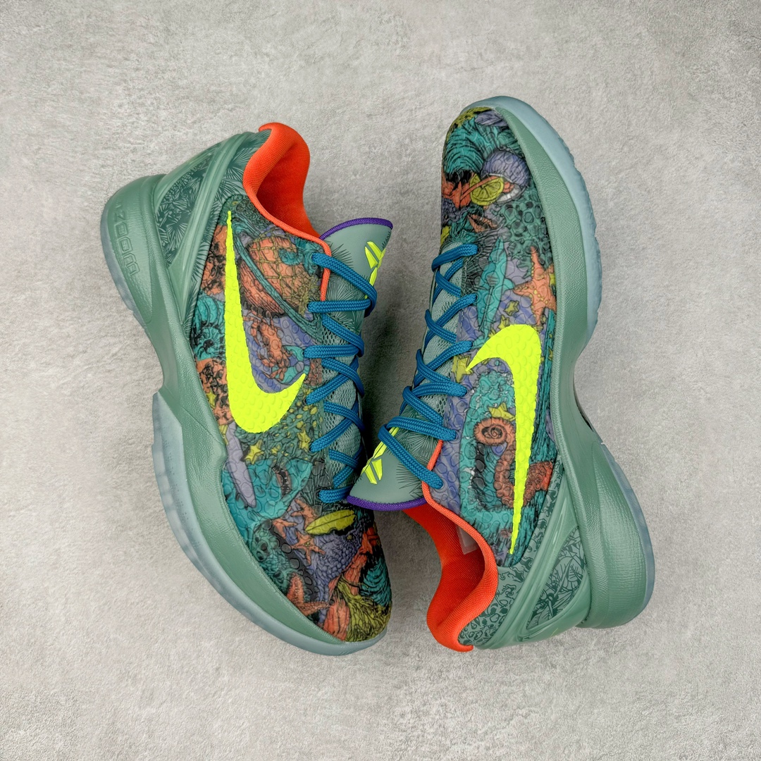 图片[3]-＃GX纯原 NK Zoom Kobe 6 Protro 科比六代大师之路 640220-001 完美复刻公司货 前掌超大Zoom Turbo气垫 后掌EVA缓震 真正的原汁原味 还原ZP脚感 全身鞋材卡料色独家定制 唯一正确喷漆工艺Swoosh 正确凹凸蛇鳞工艺 正确鞋面渐变效果 内全置真动飞态线 独立原厂模具 最大尺码达到48.5码 首批不拼图大几率过验 亲测已过 支持各种高强度实战 无需担心 上脚价 补货周期极长 脚宽建议买大半码 科比系列前掌偏窄 不影响二次销售 支持七天无理由退换 尺码：40 40.5 41 42 42.5 43 44 44.5 45 45.5 46 47.5 48.5 49.5 50.5-选品中心