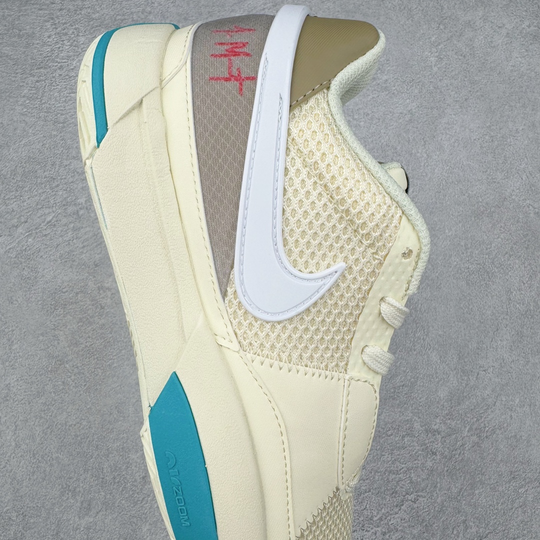 图片[6]-＃CK NK Zoom JA 1 EP 莫兰特一代低帮休闲运动篮球鞋 DR8786-102 采用透气轻量网织鞋面材质 配置两枚圆形Zoom Air纤维气垫及后掌缓震泡棉材质 分段式结构防滑橡胶外底 尺码 39 40 40.5 41 42 42.5 43 44 44.5 45 46 47.5-选品中心